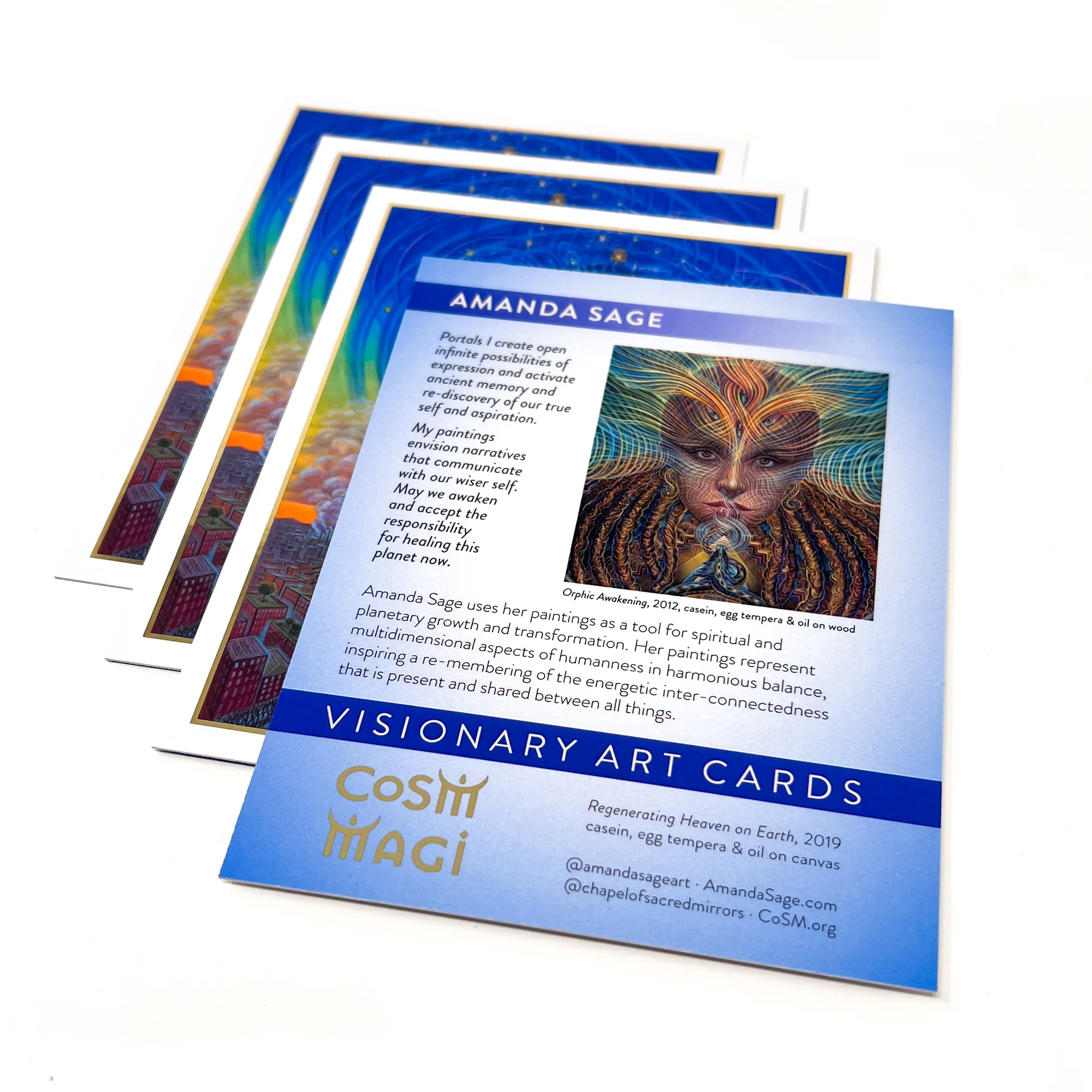 Amanda Sage - Visionary Art Card - Image 2