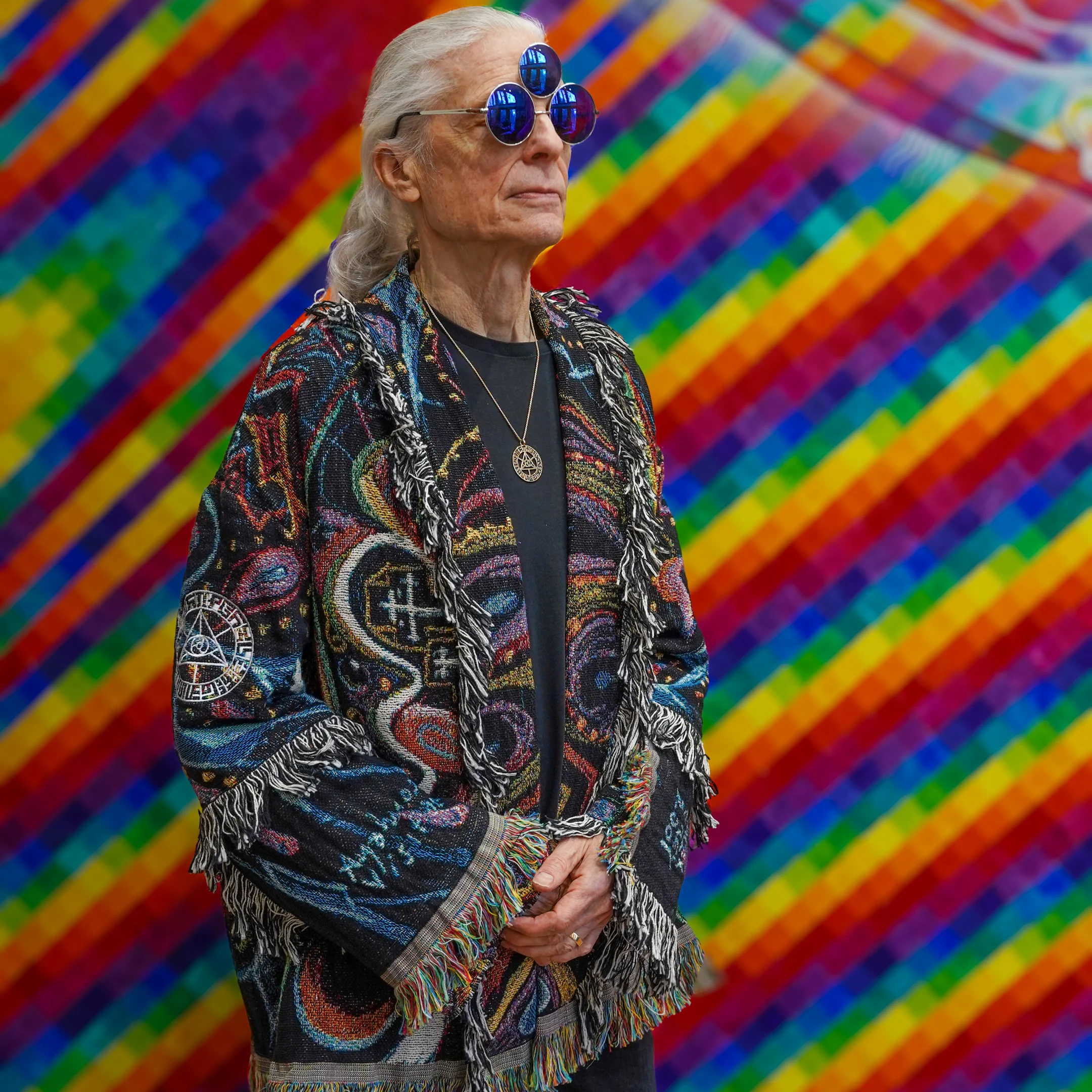 Ayahuasca Visitation - Woven Cardigan - Image 5