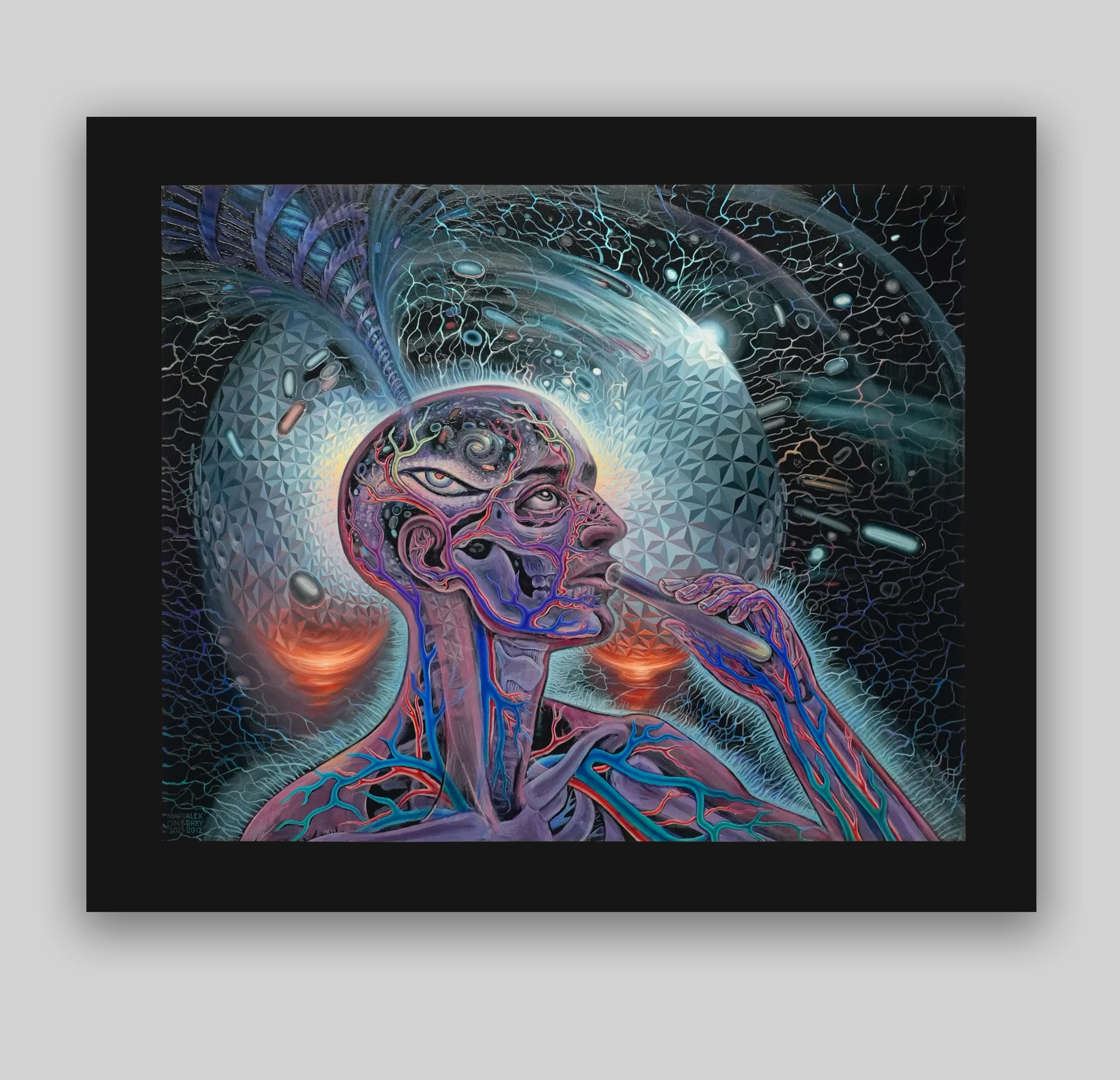 Bicycle Day - Textured Foil Paper Print