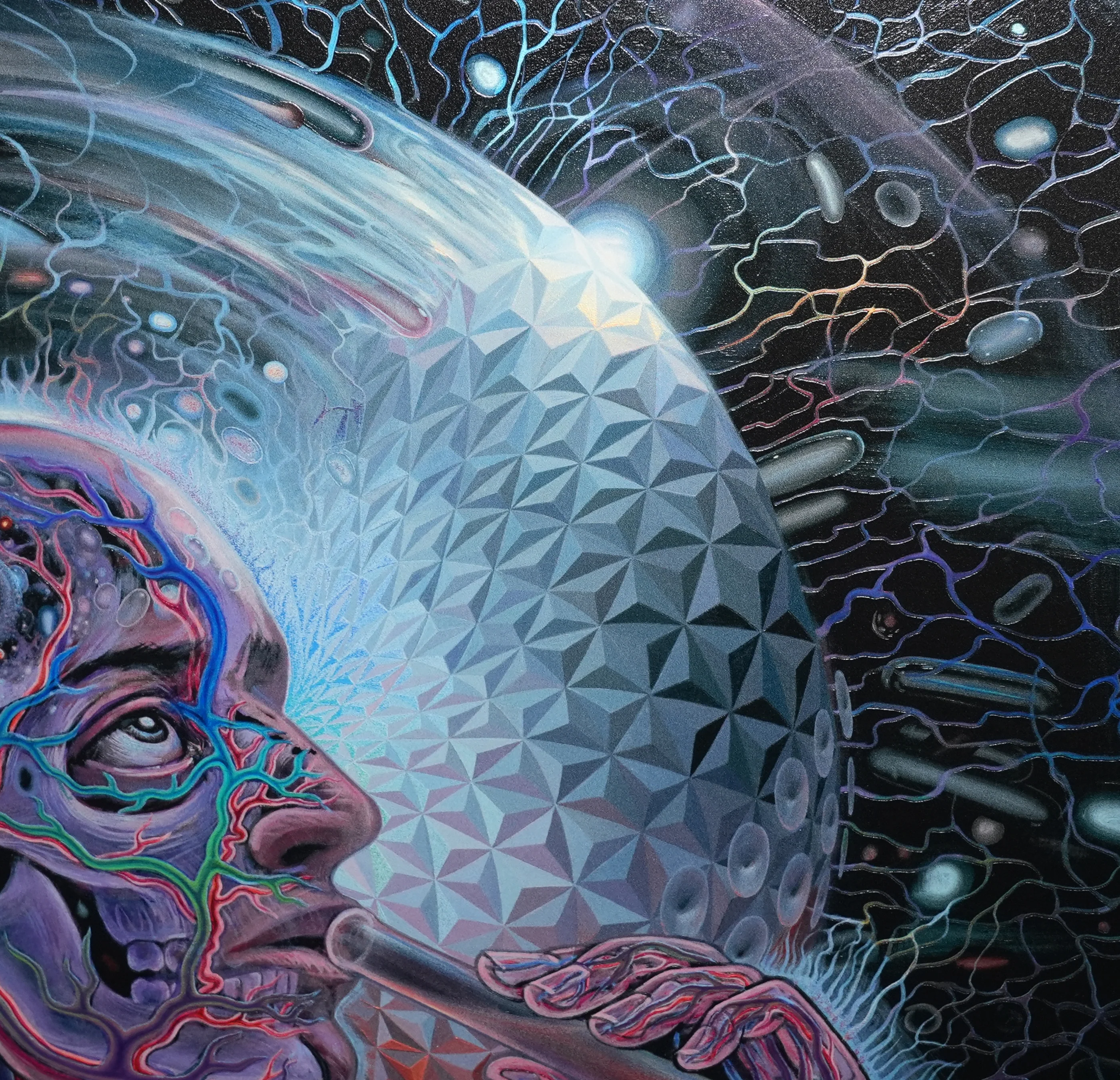 Bicycle Day - Textured Foil Paper Print - Image 5