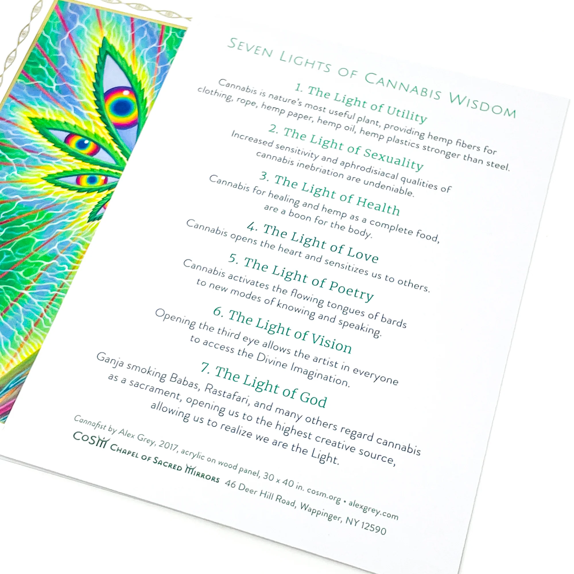 Cannafist - Prayer Card - Image 8