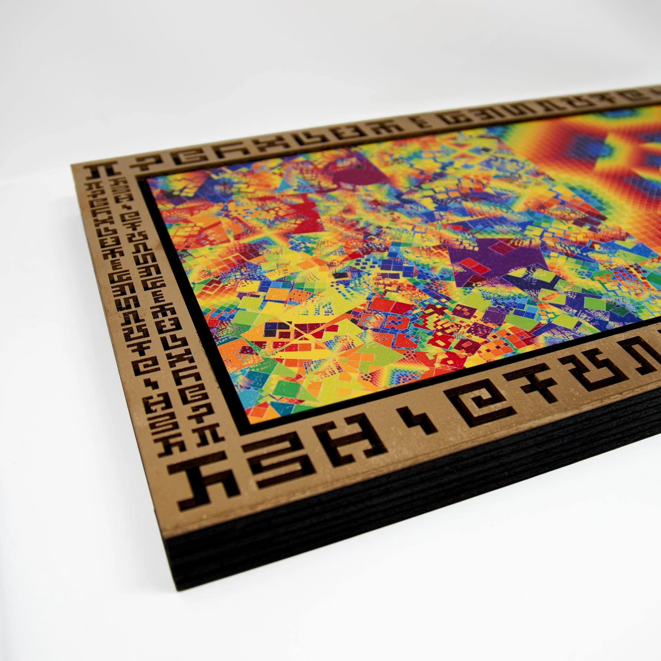 Chaos, Order & Secret Writing - Metal Print - Image 5
