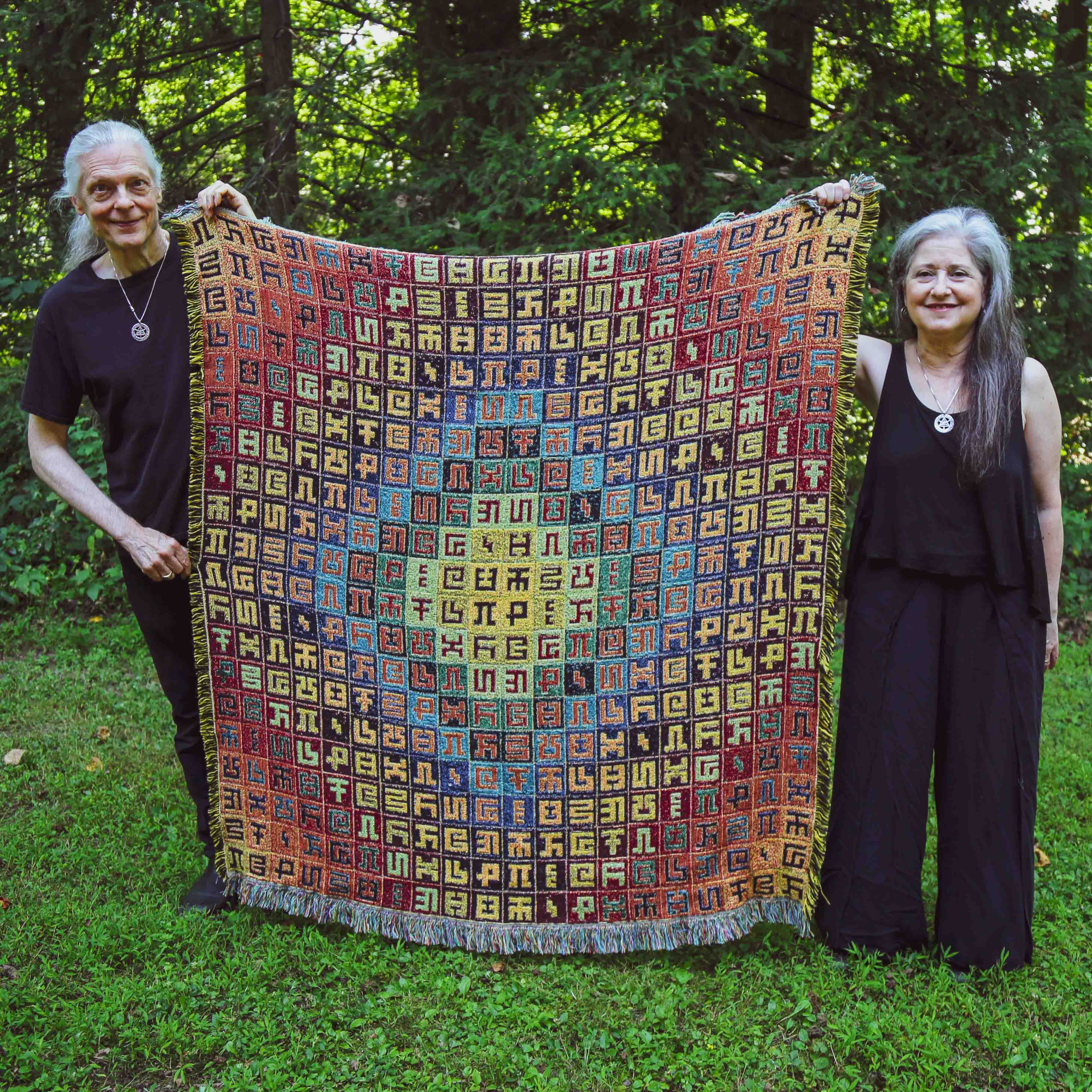 Complementary Mandala - Art Blanket - Image 4