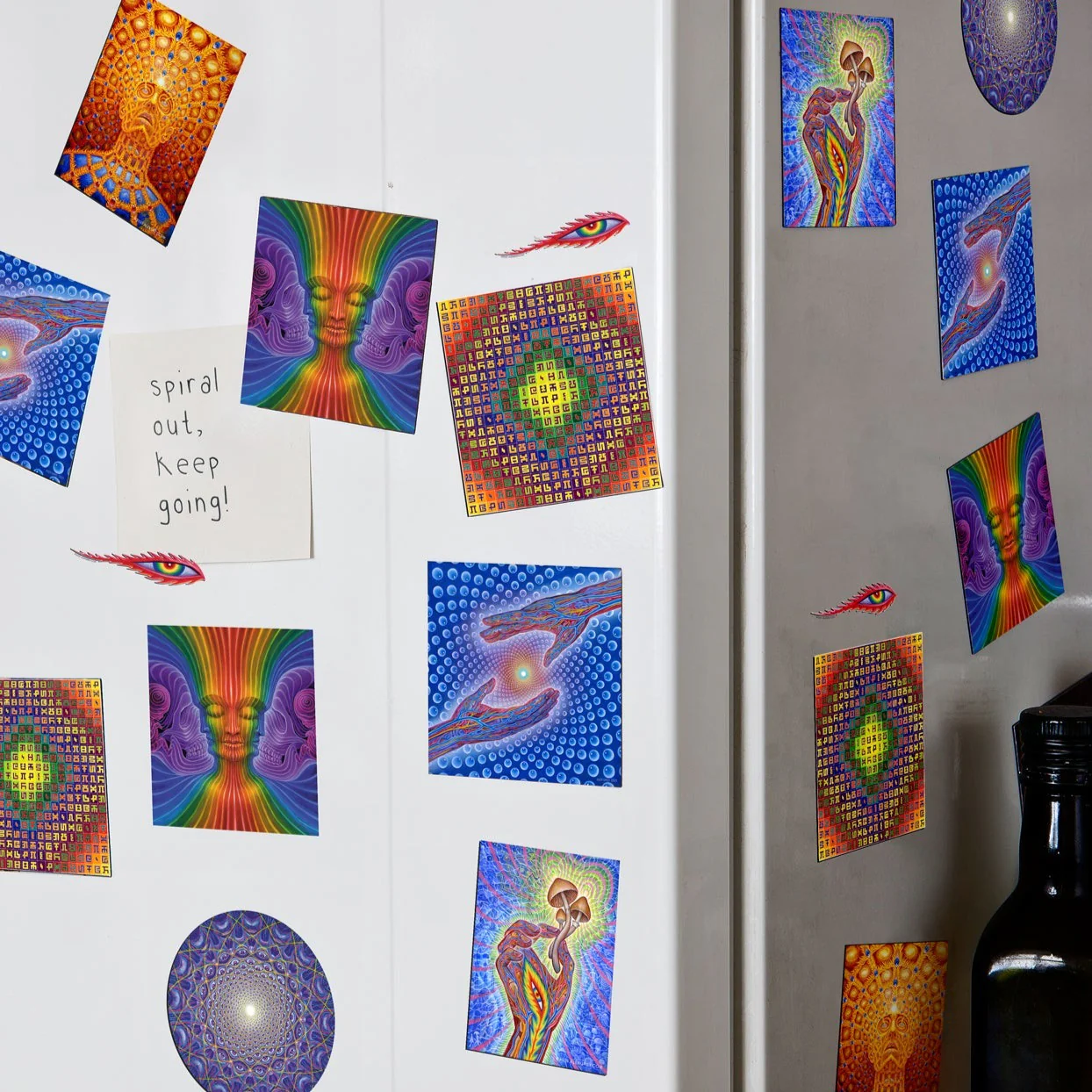 Complementary Mandala - Magnet - Image 2