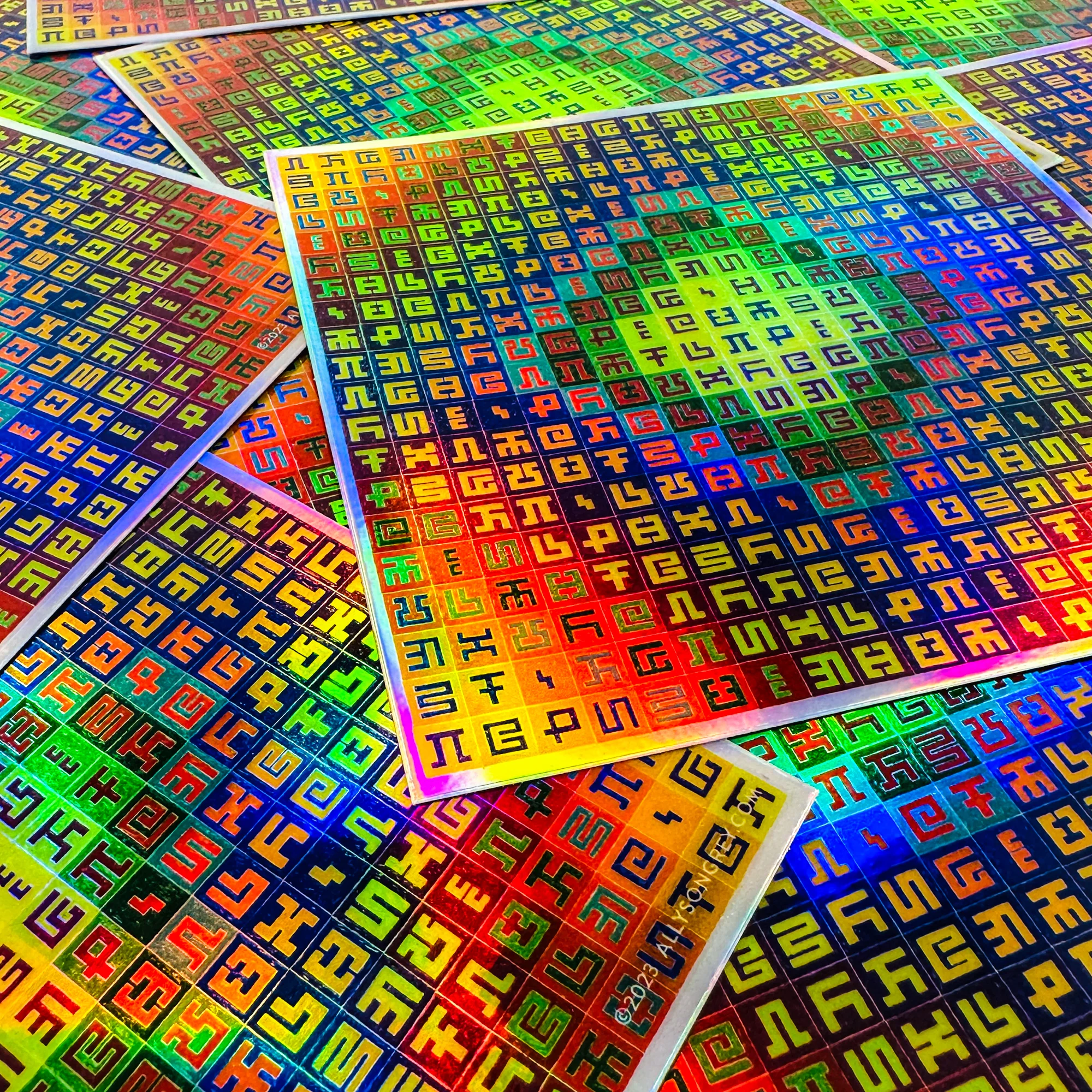 Complementary Mandala - Sticker - Image 2