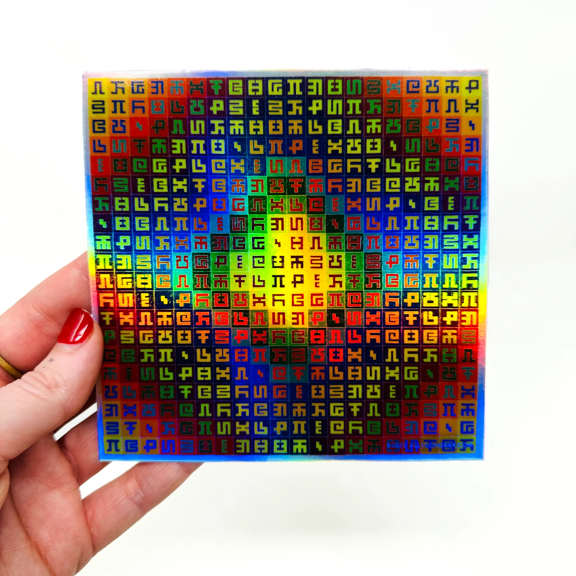Complementary Mandala - Sticker - Image 4