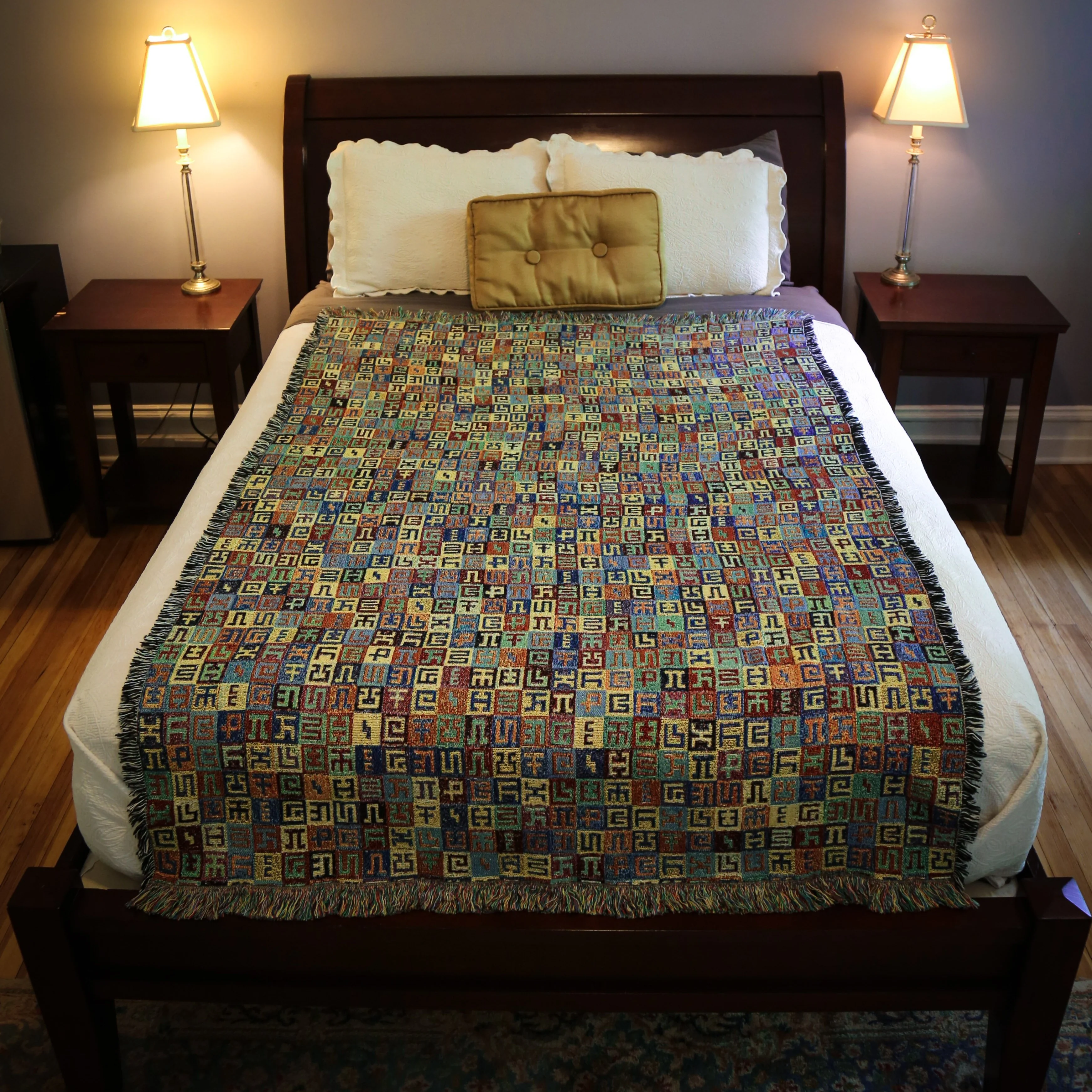 Complementary Planned Randomness - Art Blanket - Image 2