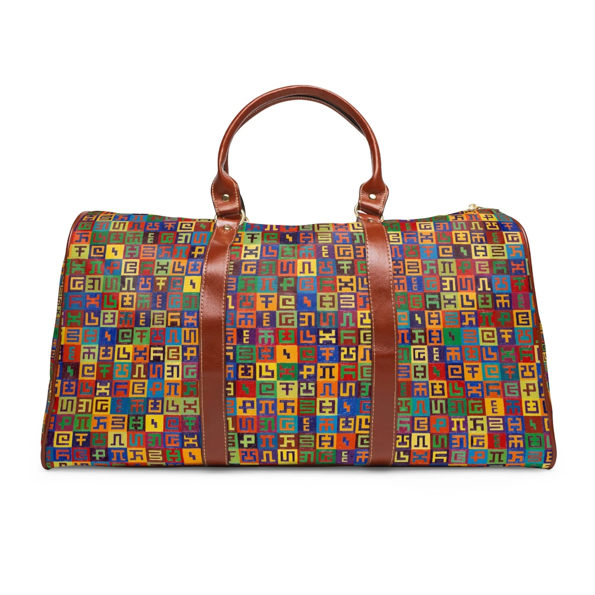 Complementary Planned Randomness - Travel Bag - Image 4