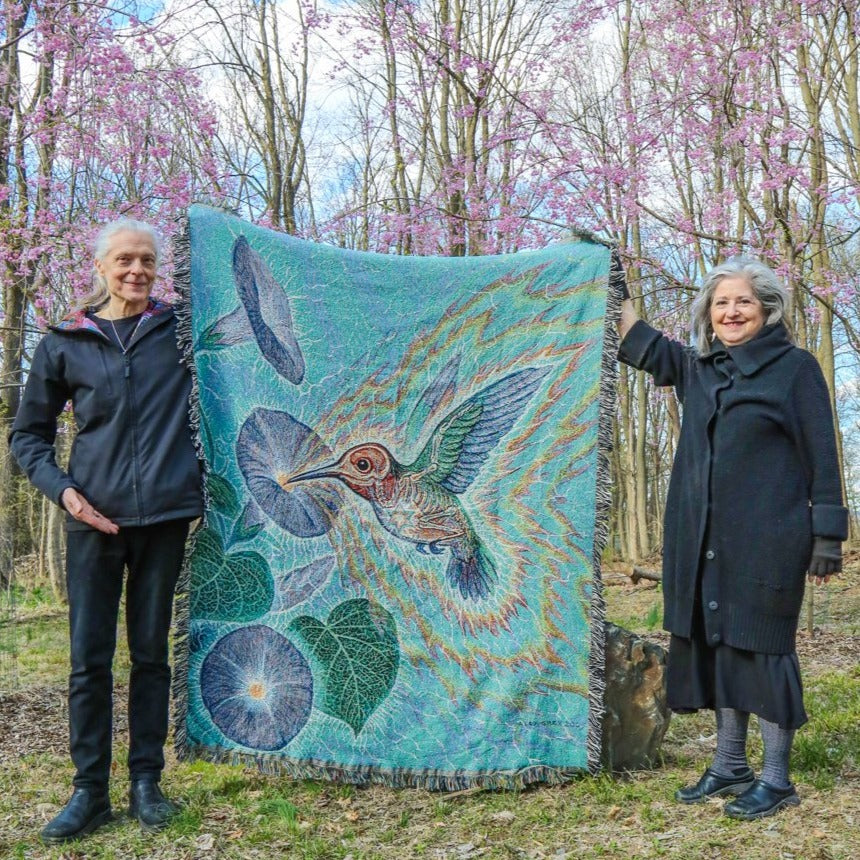 Hummingbird - Art Blanket - Image 4