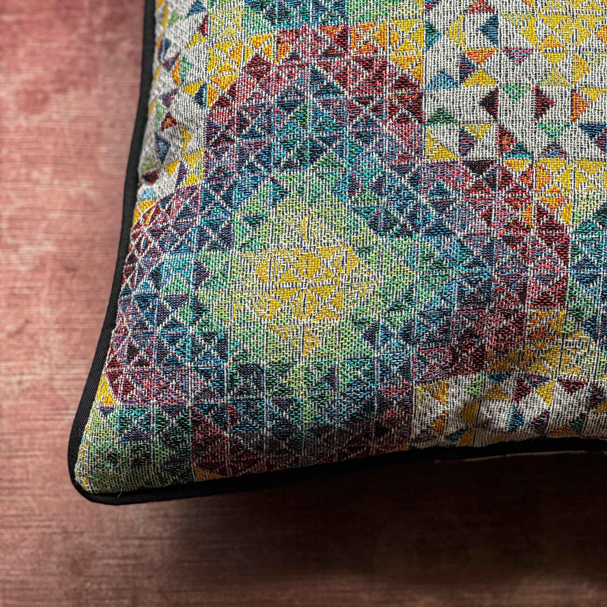 Gems 2 - Woven Pillow - Image 3