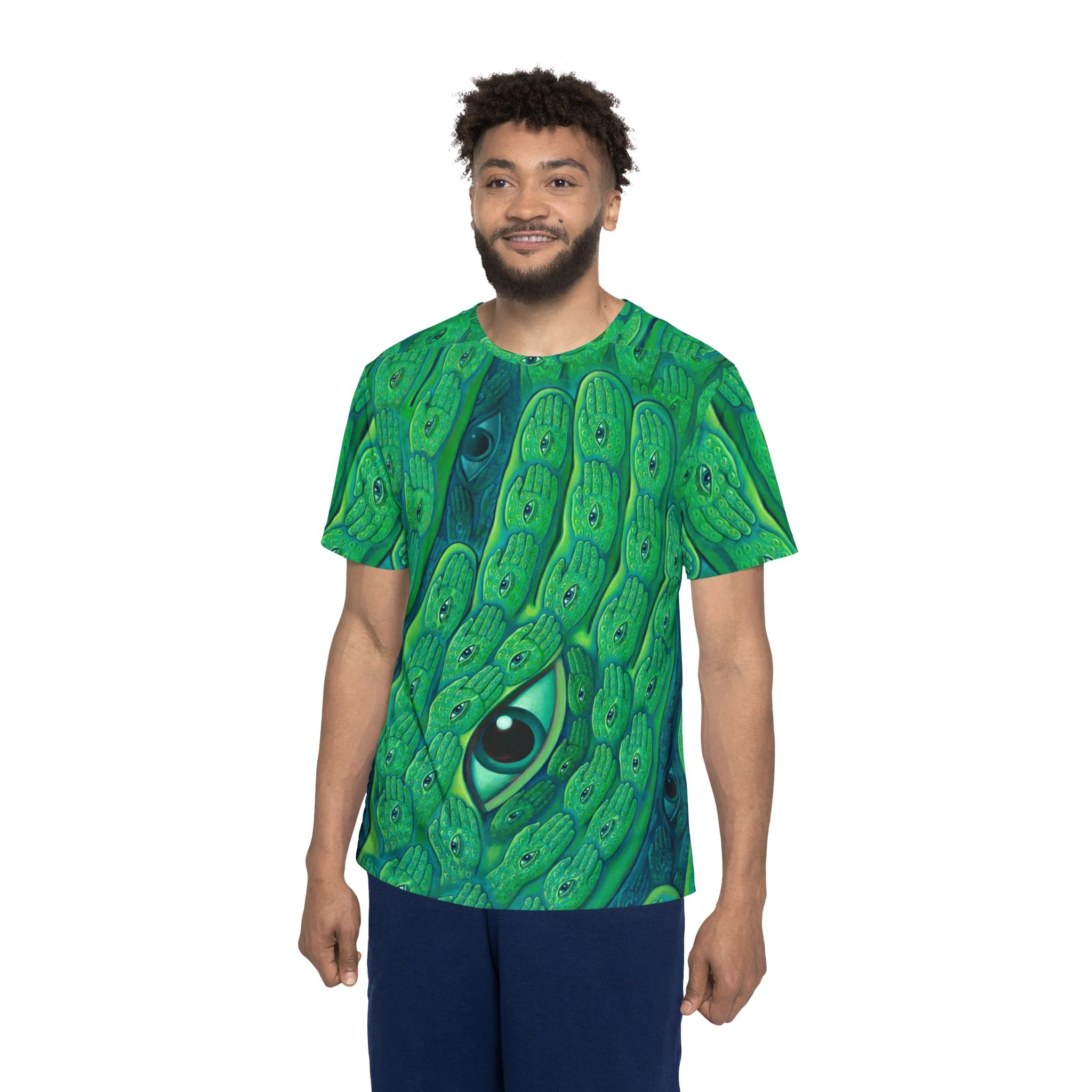 Green Hand - Dye Sub Tee - Image 4