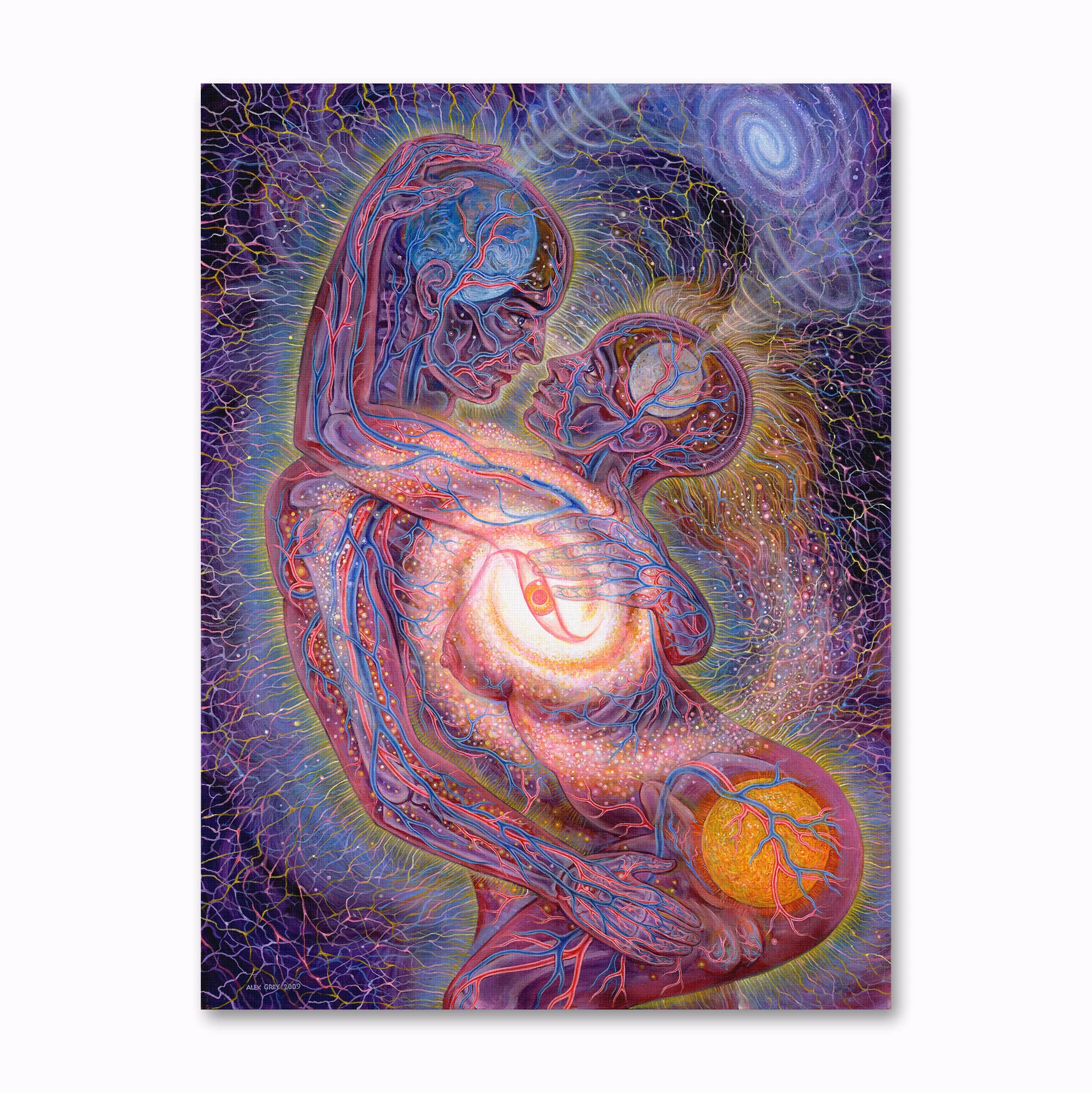 Love is a Cosmic Force - Canvas Print - Image 2
