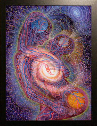 Love is a Cosmic Force - Canvas Print - Image 3