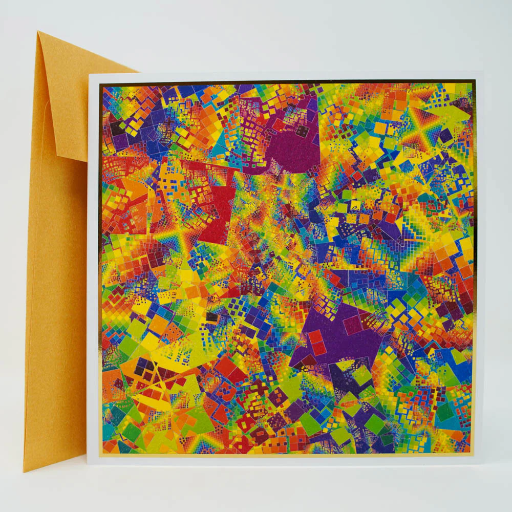 New Chaos - Gold Foil Notecard