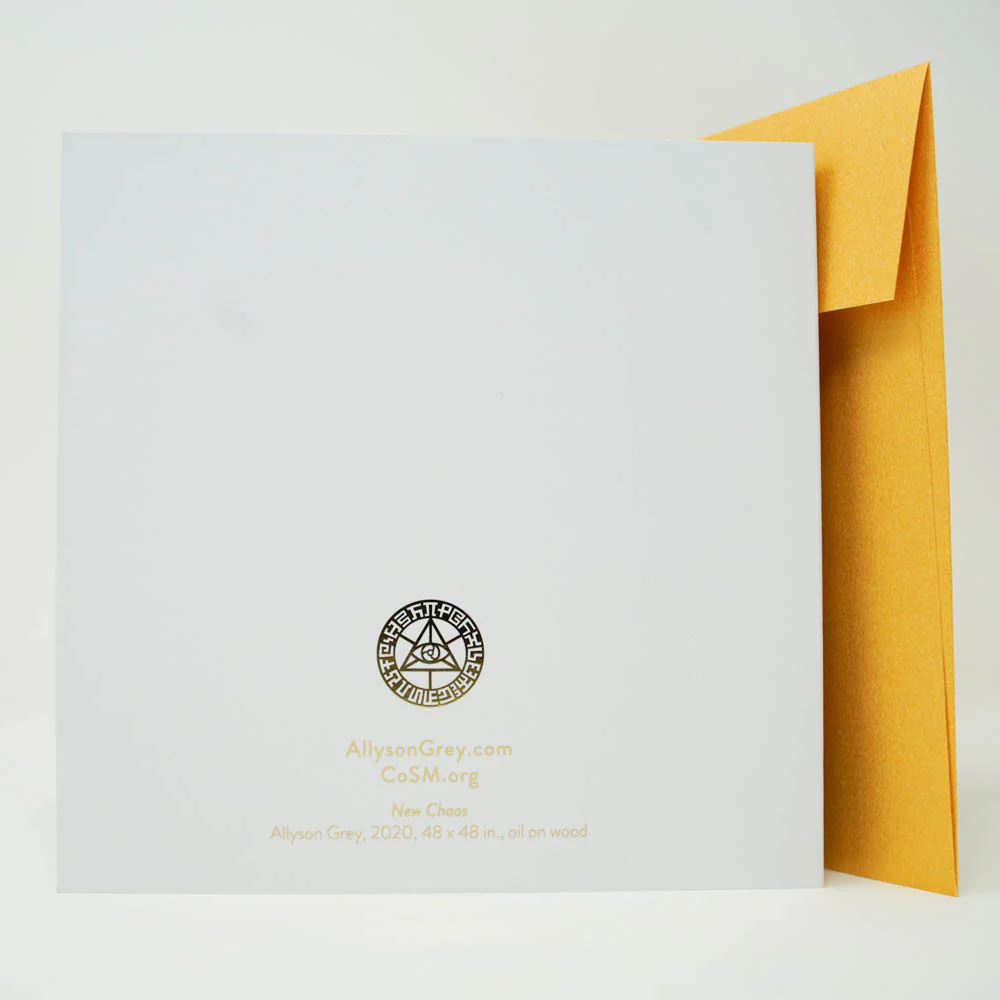 New Chaos - Gold Foil Notecard - Image 2