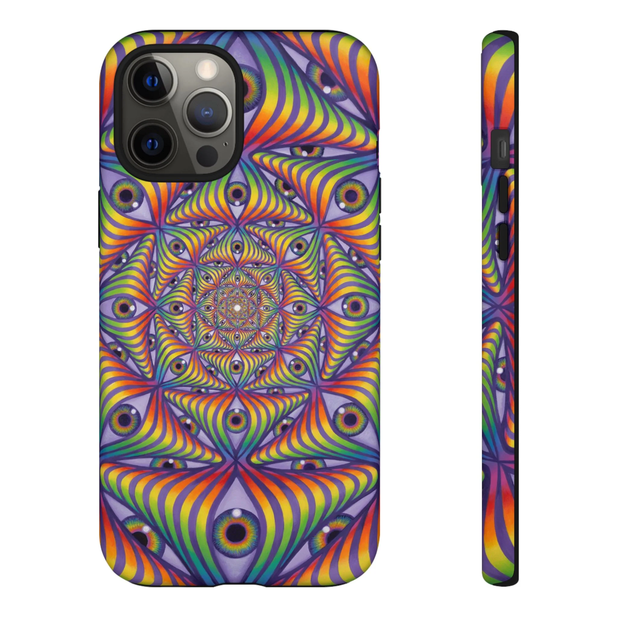 Rainbow Eye Ripple - Phone Case - Image 13