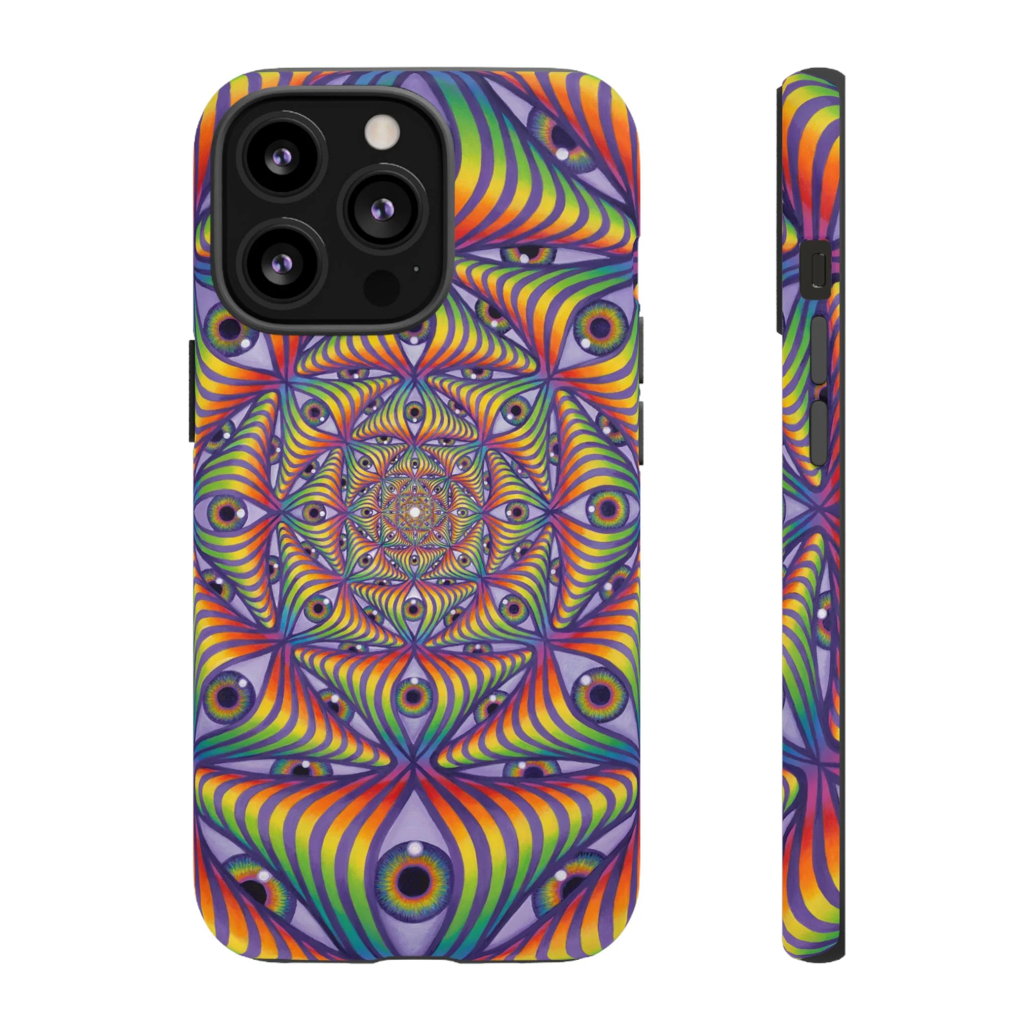 Rainbow Eye Ripple - Phone Case - Image 16
