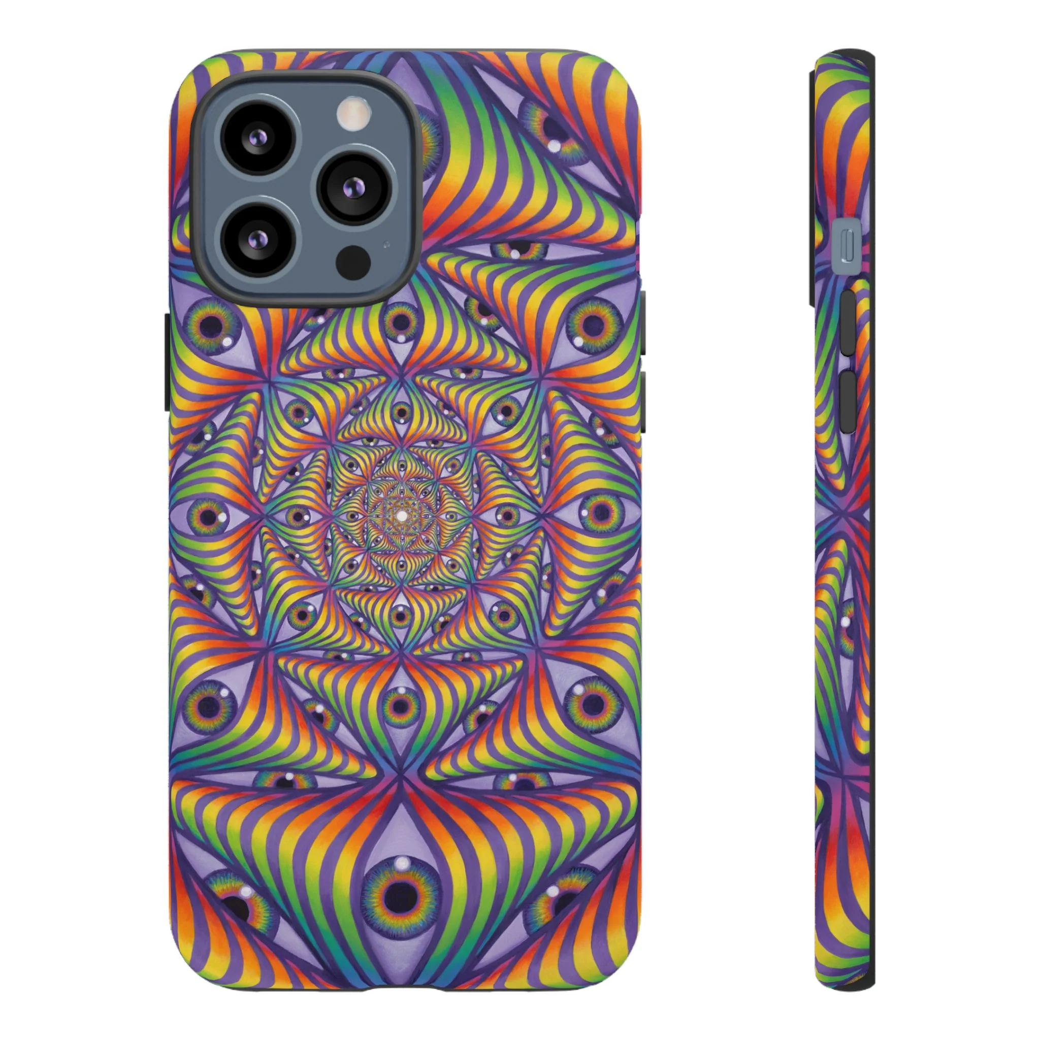 Rainbow Eye Ripple - Phone Case - Image 17