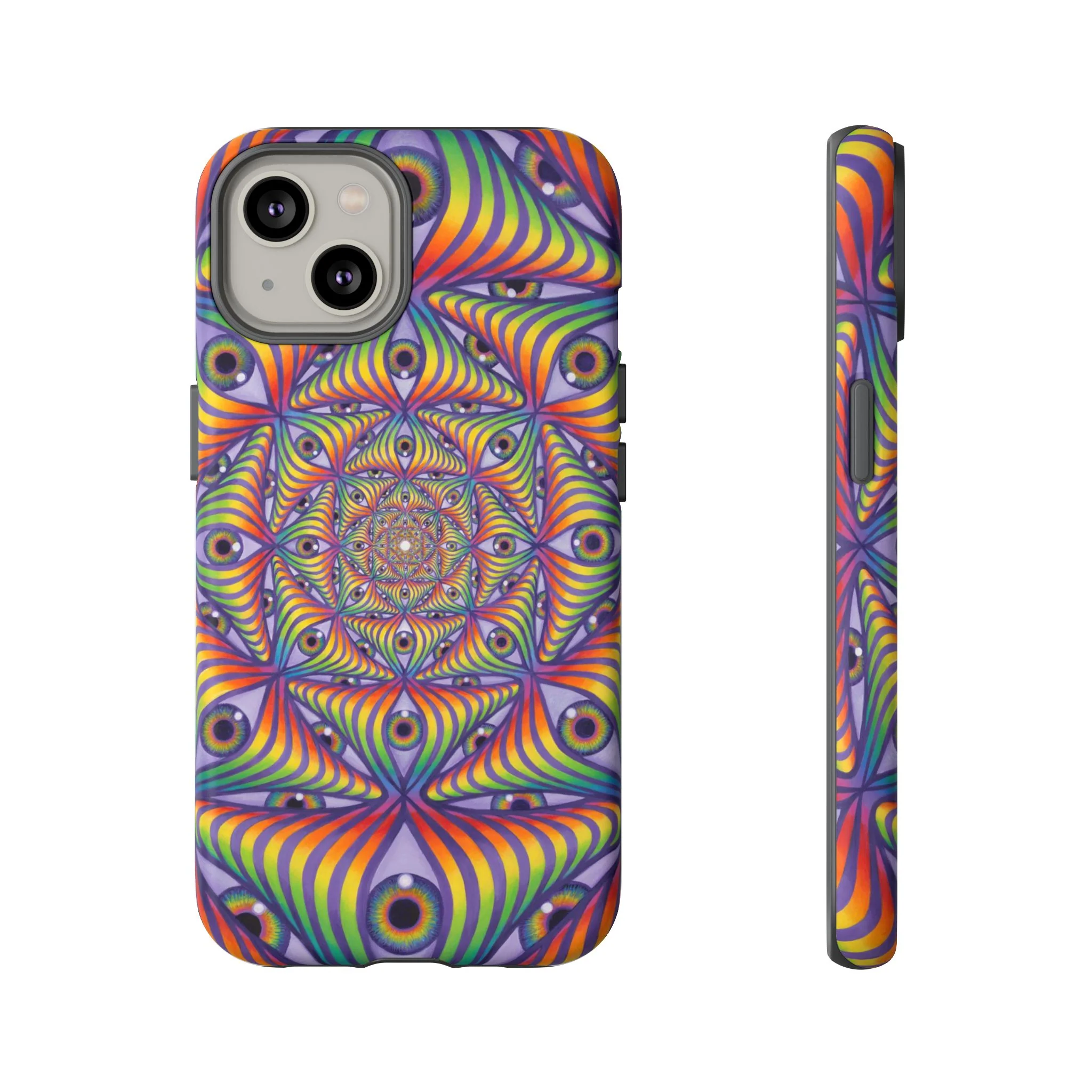 Rainbow Eye Ripple - Phone Case - Image 18