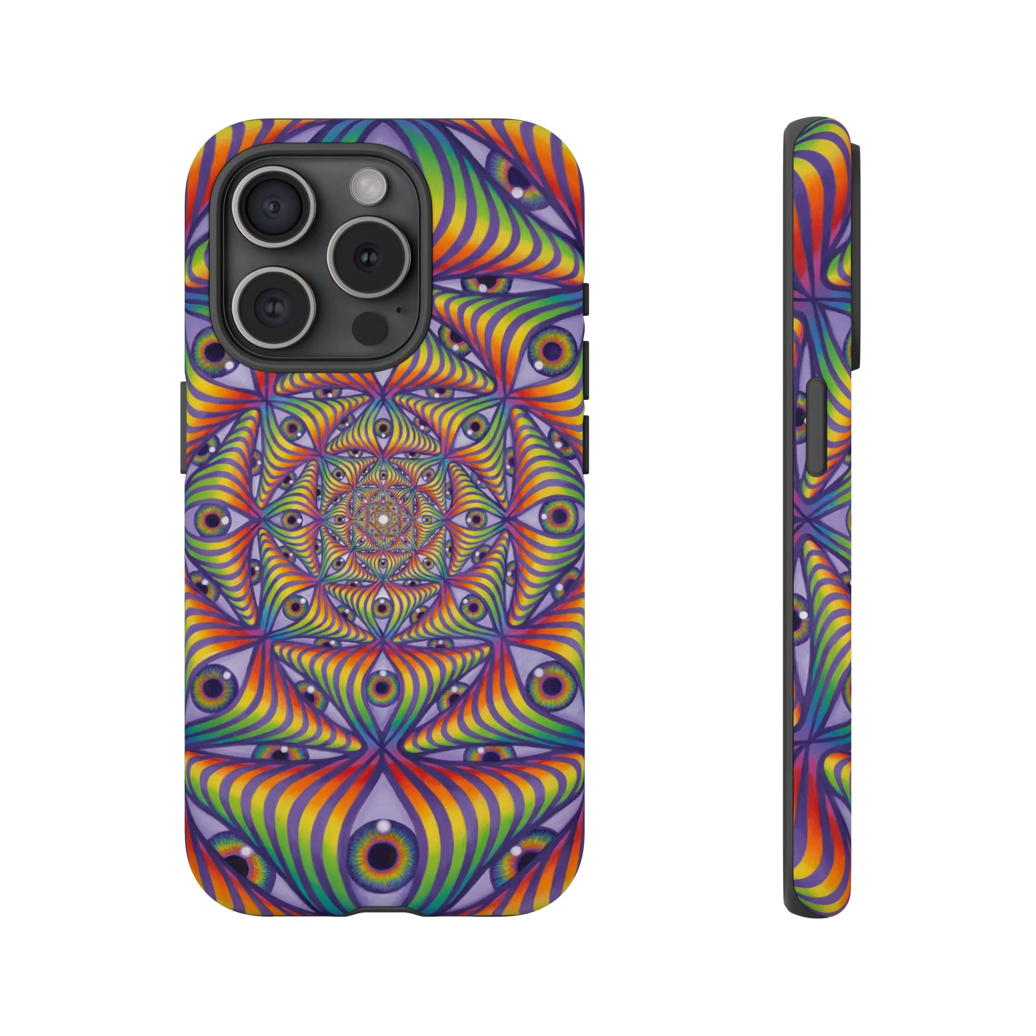 Rainbow Eye Ripple - Phone Case - Image 24