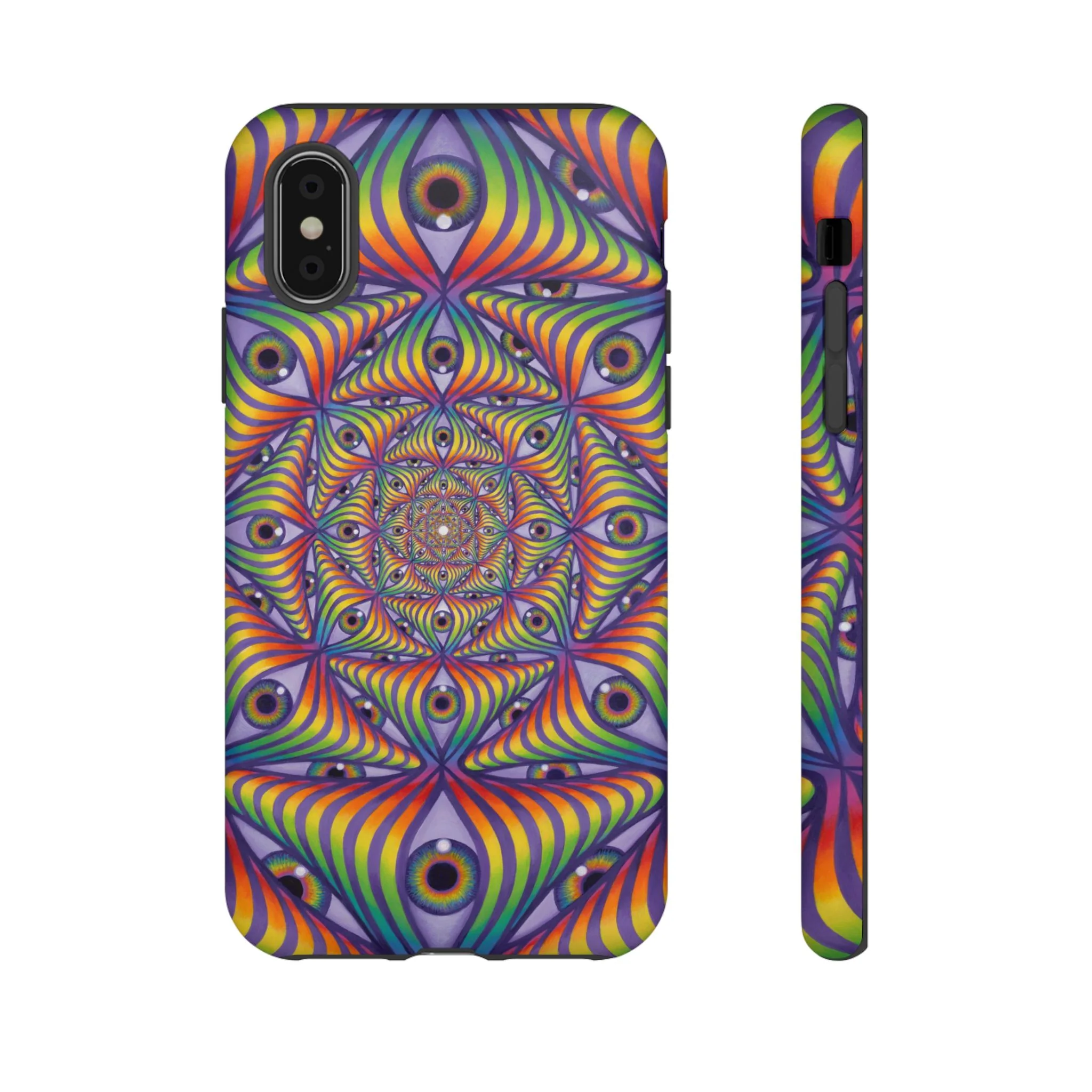 Rainbow Eye Ripple - Phone Case - Image 3