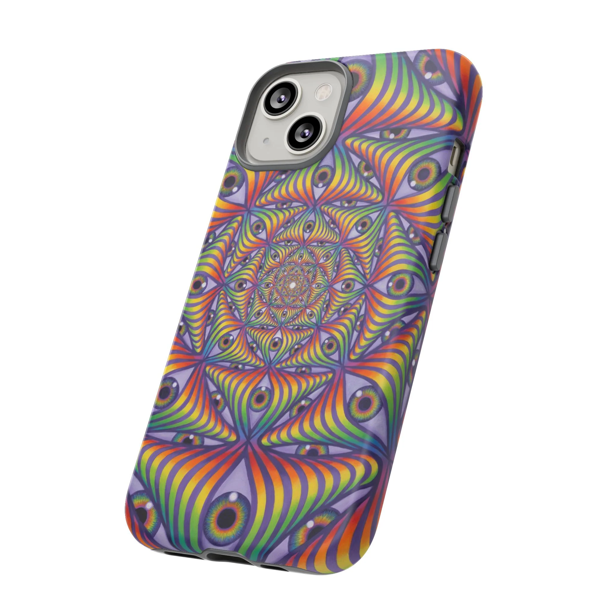 Rainbow Eye Ripple - Phone Case - Image 42