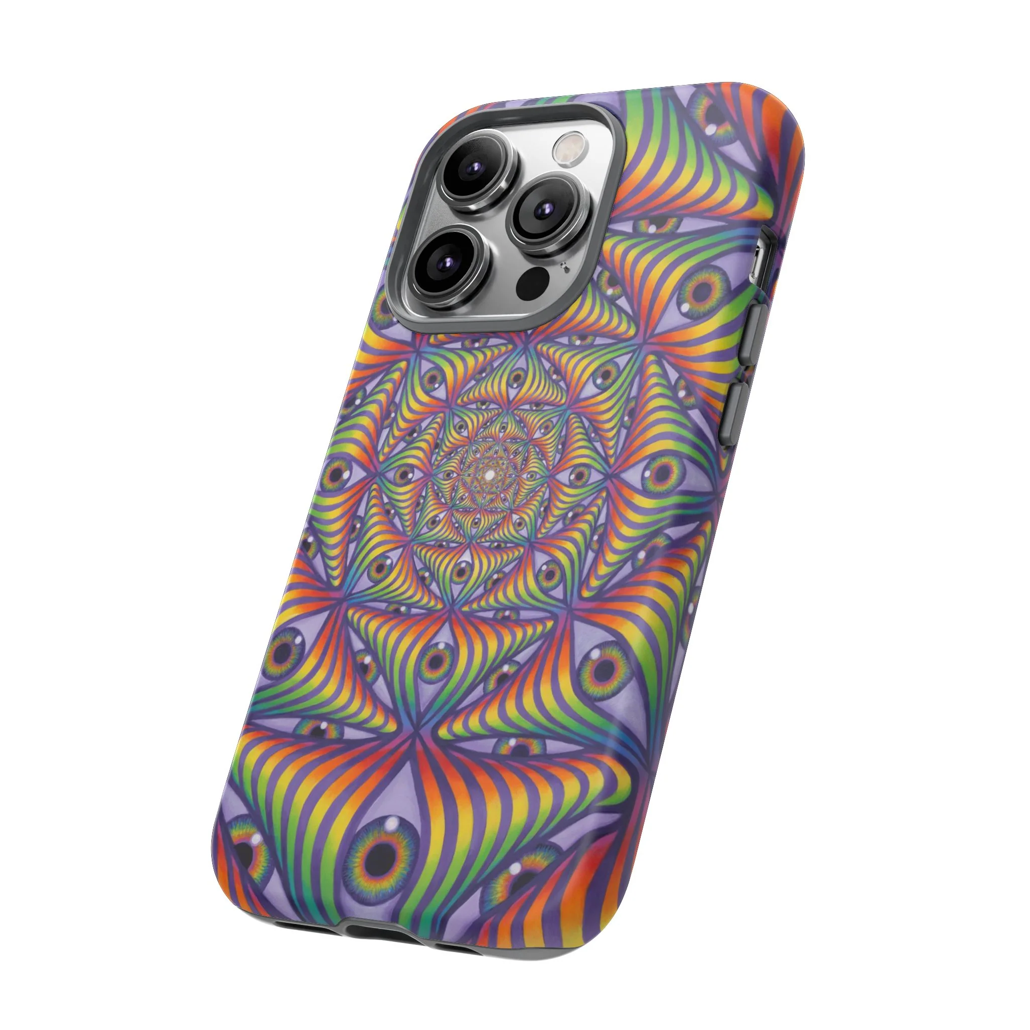 Rainbow Eye Ripple - Phone Case - Image 45