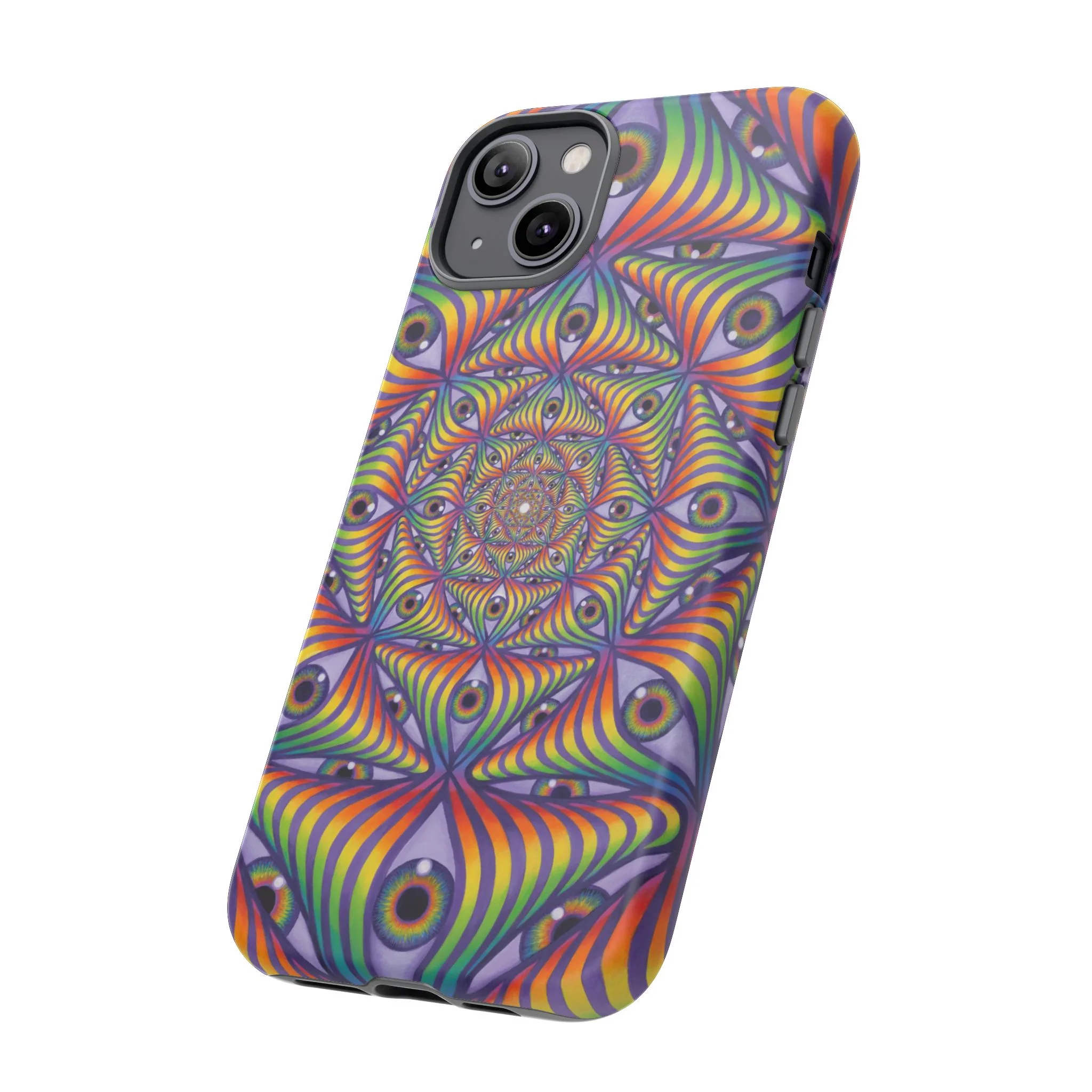 Rainbow Eye Ripple - Phone Case - Image 48