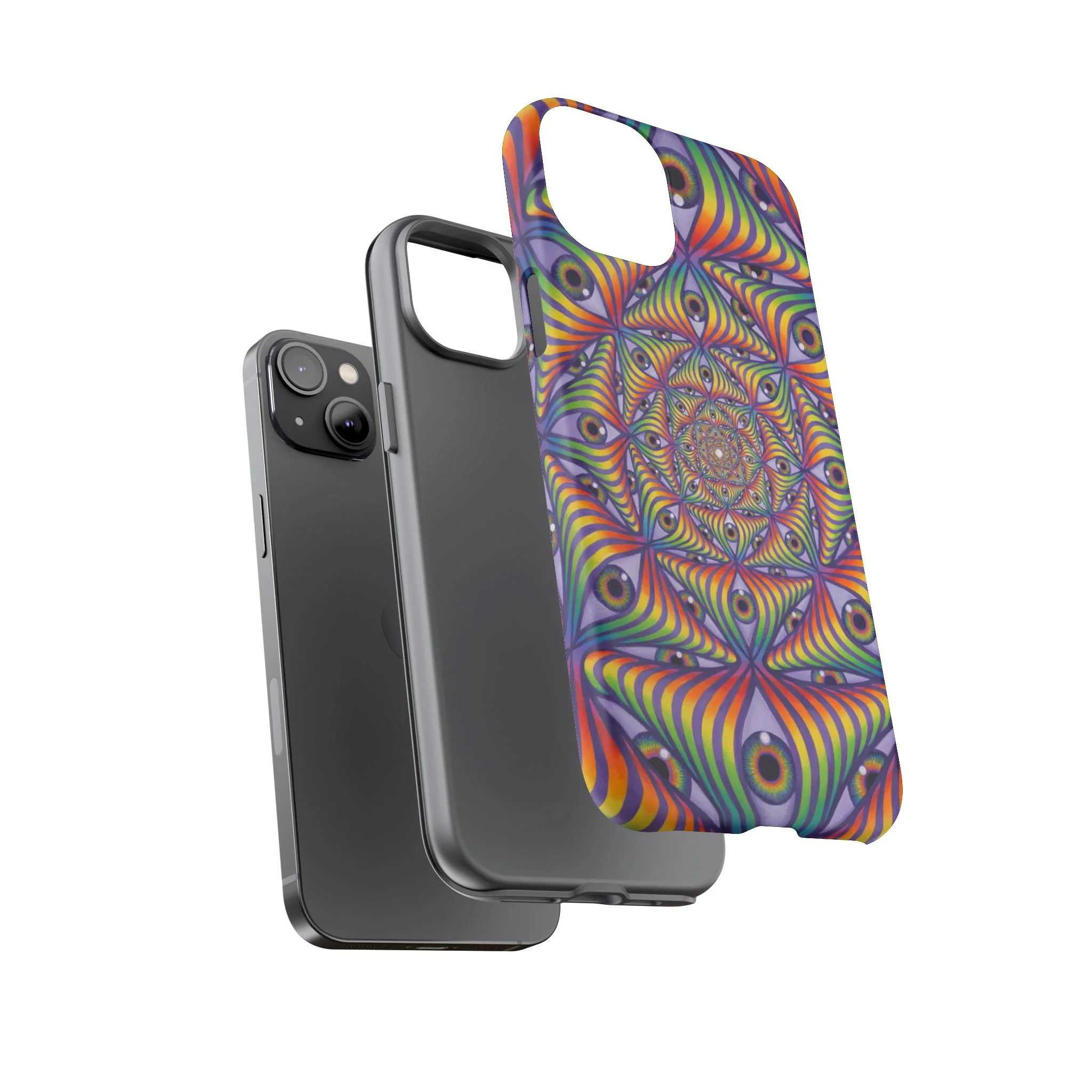 Rainbow Eye Ripple - Phone Case - Image 49