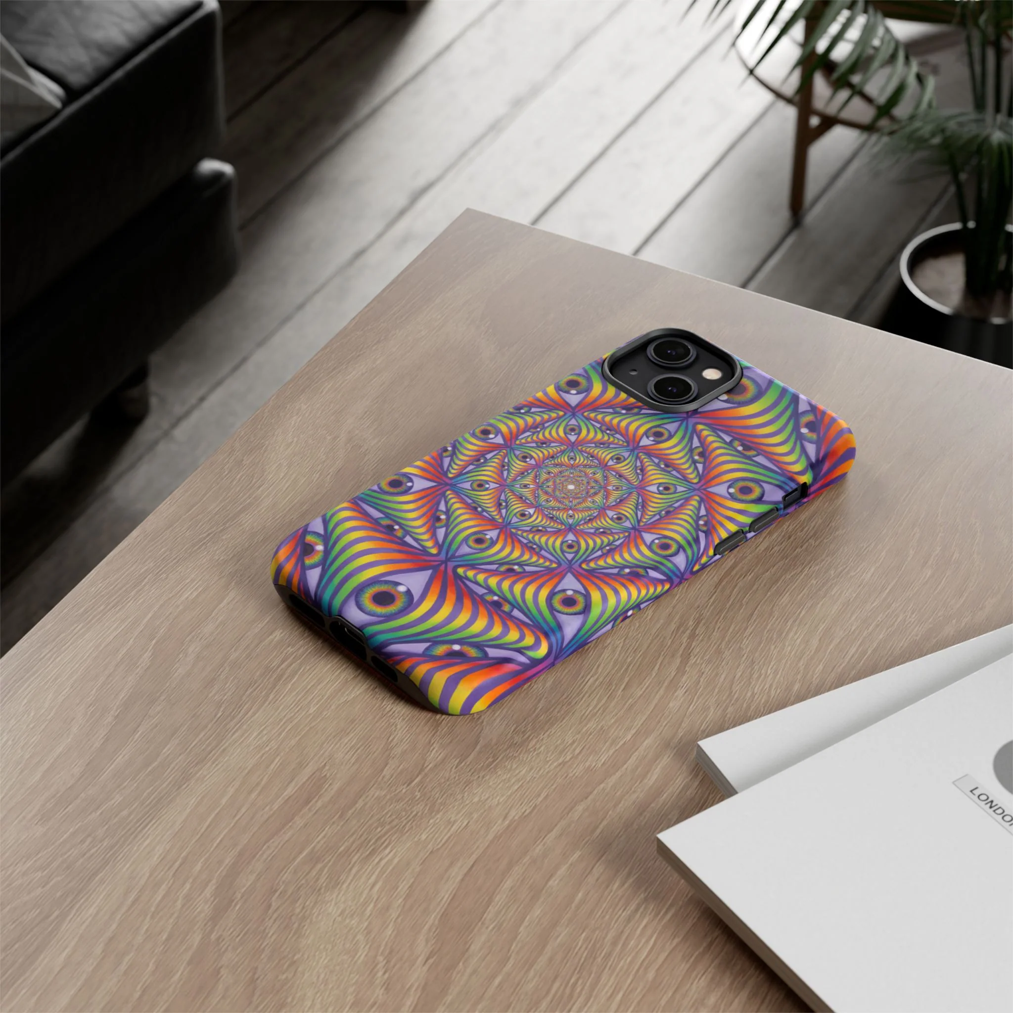 Rainbow Eye Ripple - Phone Case - Image 50