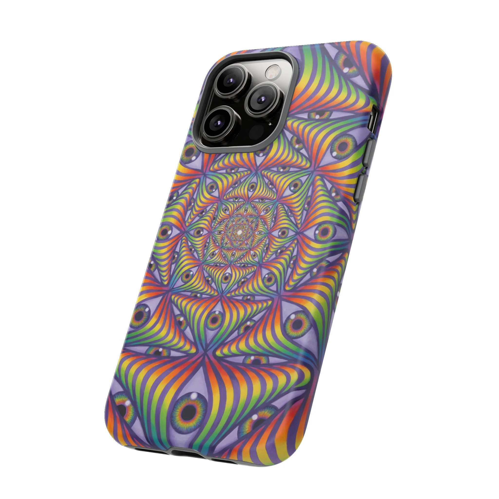 Rainbow Eye Ripple - Phone Case - Image 51