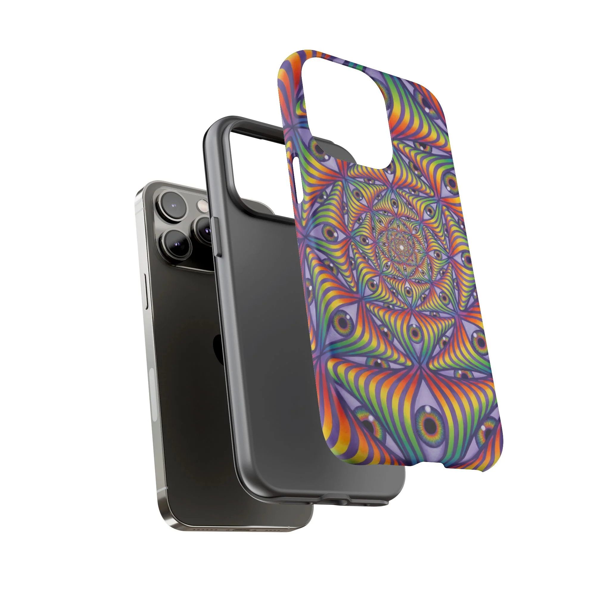 Rainbow Eye Ripple - Phone Case - Image 52
