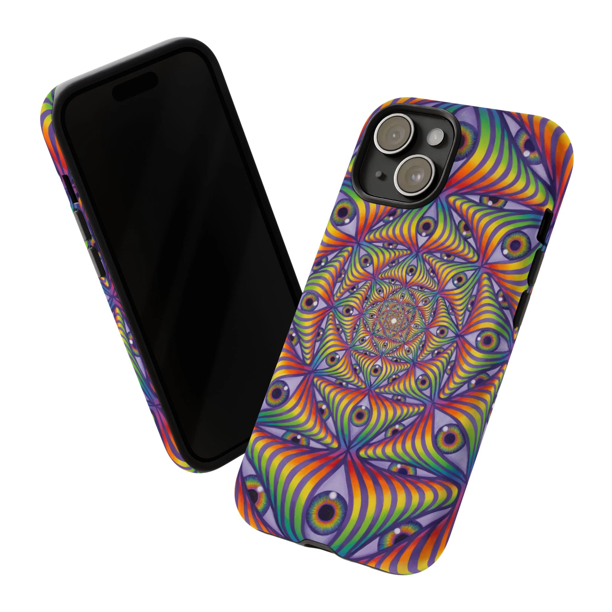 Rainbow Eye Ripple - Phone Case - Image 54