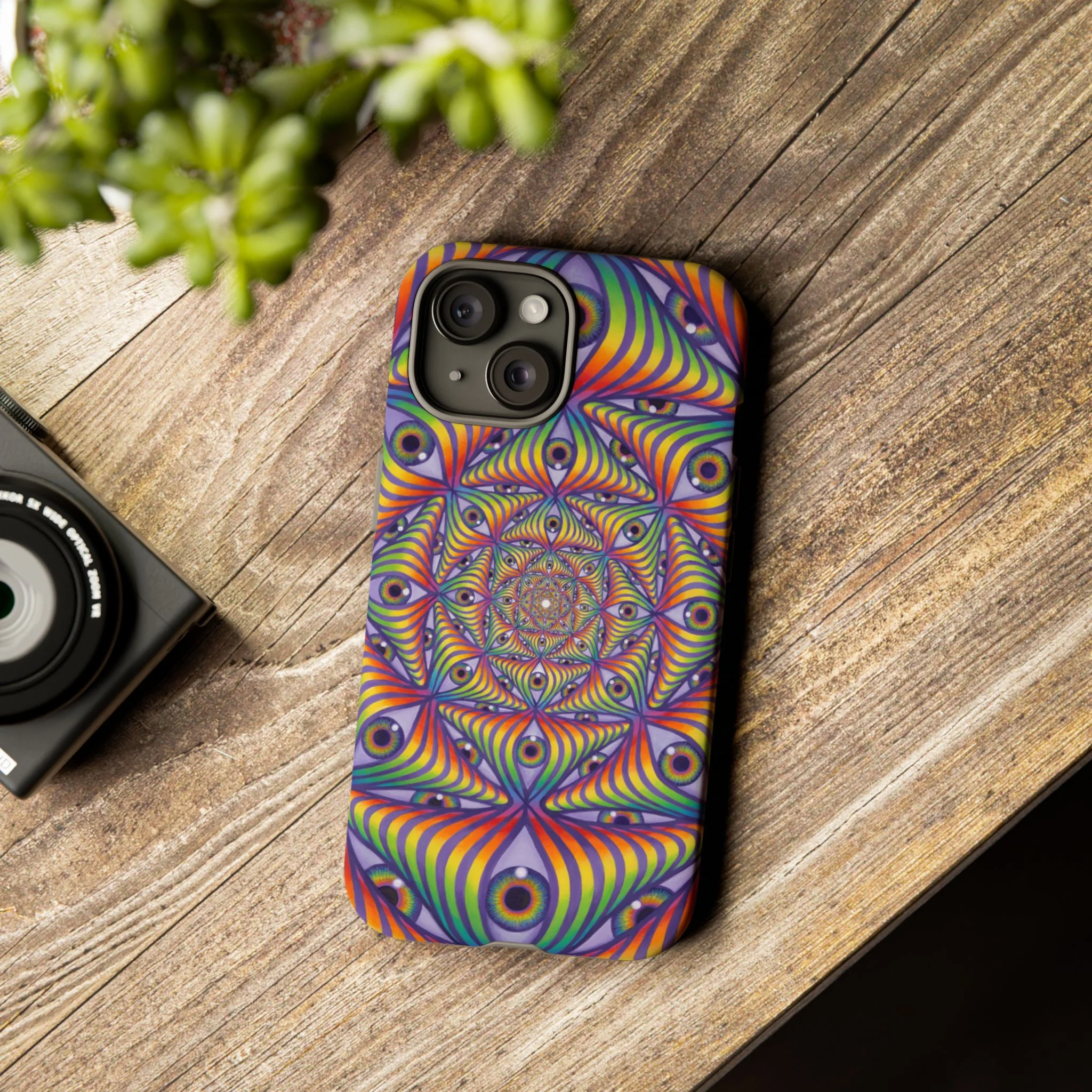 Rainbow Eye Ripple - Phone Case - Image 55