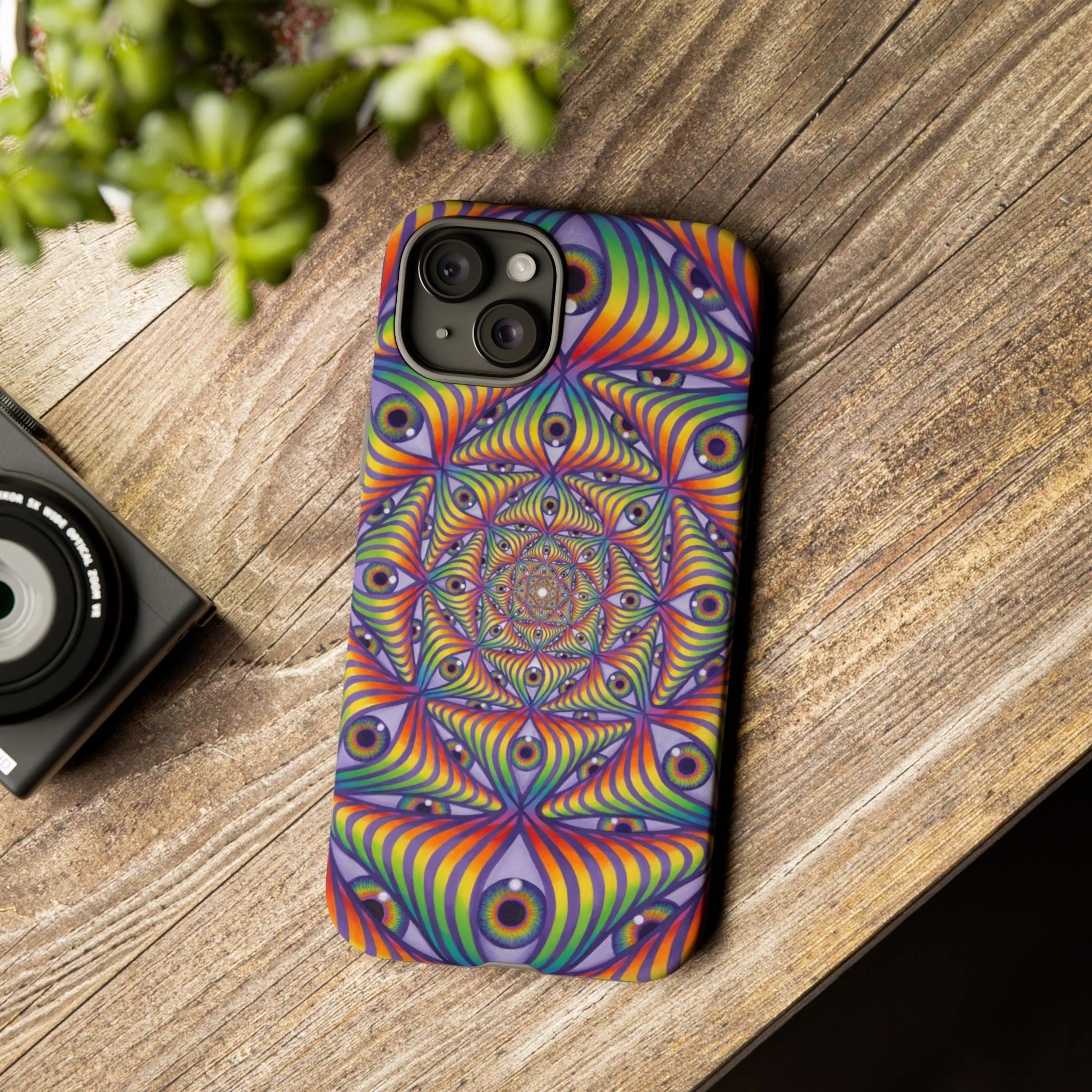 Rainbow Eye Ripple - Phone Case - Image 57