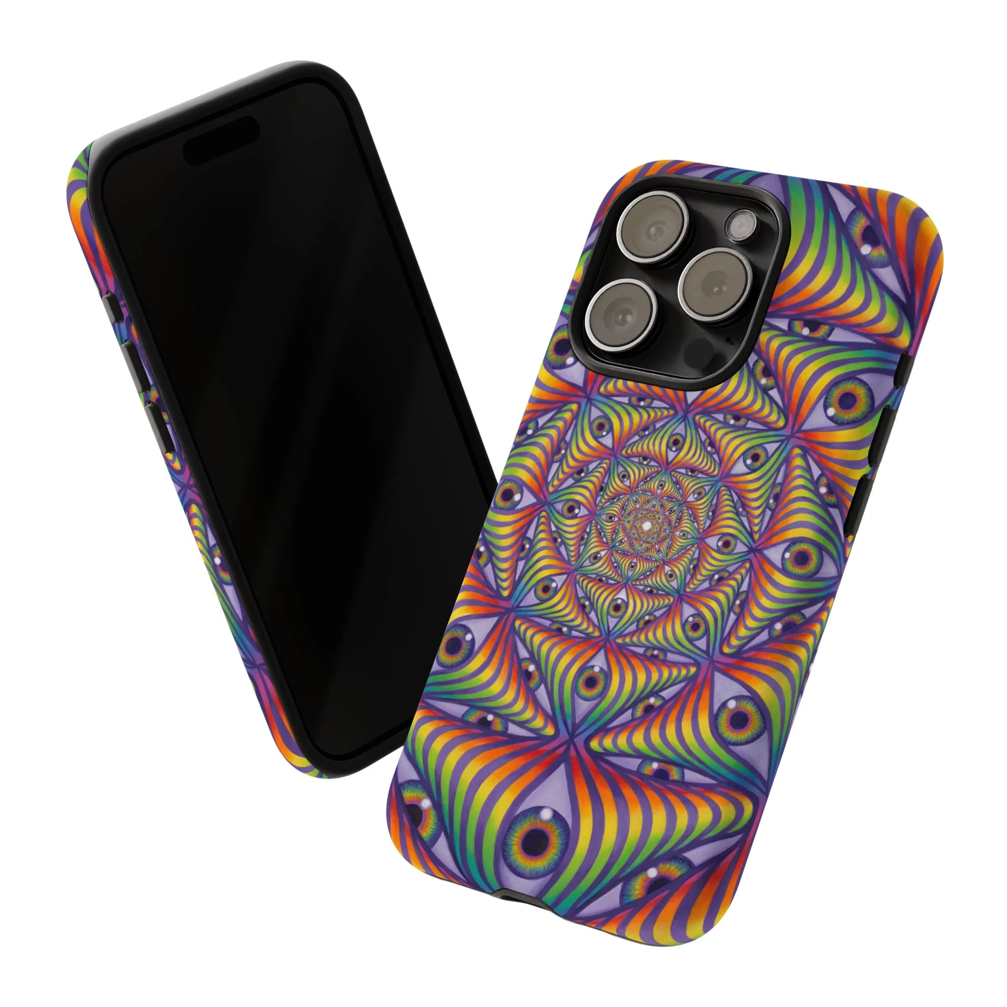 Rainbow Eye Ripple - Phone Case - Image 58