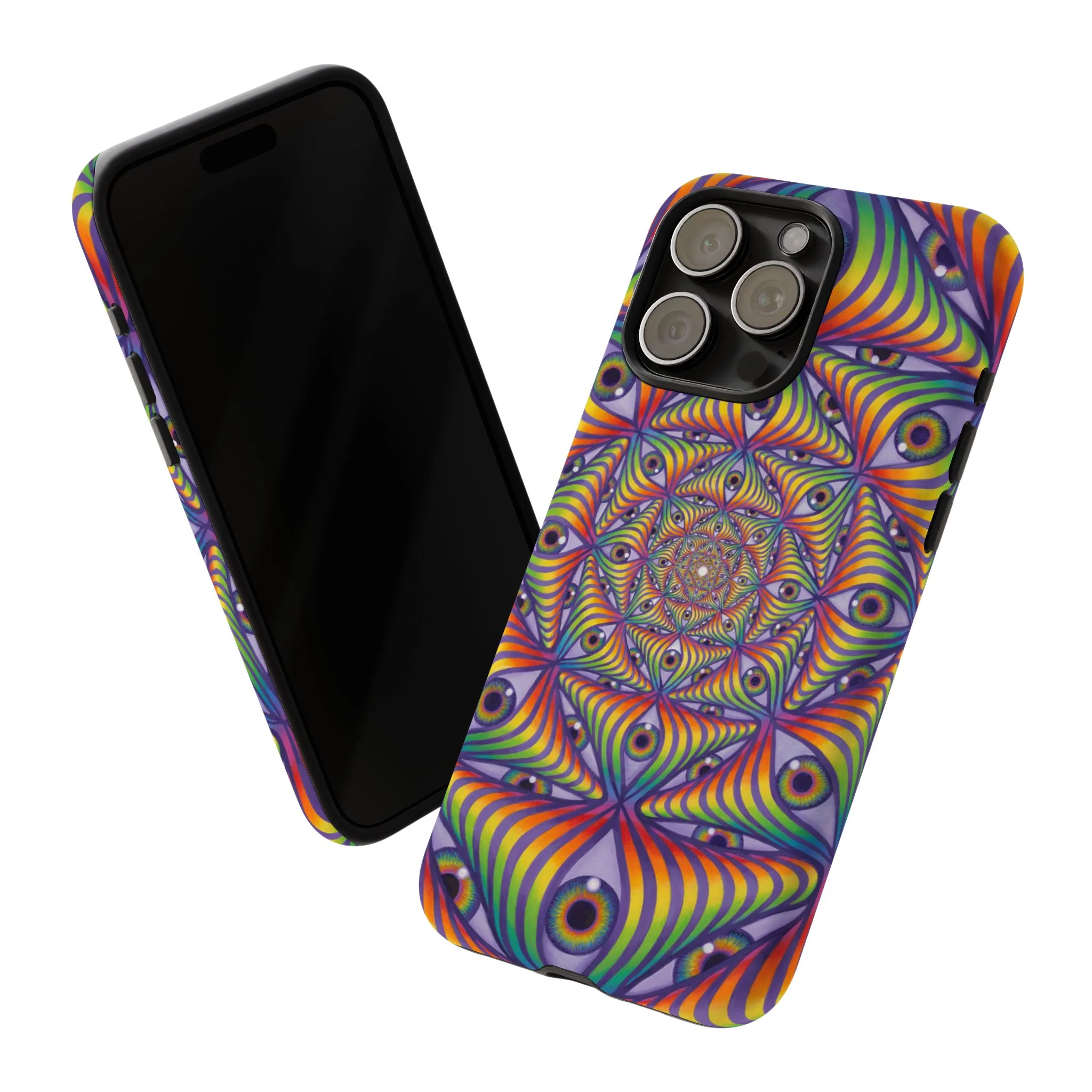 Rainbow Eye Ripple - Phone Case - Image 60