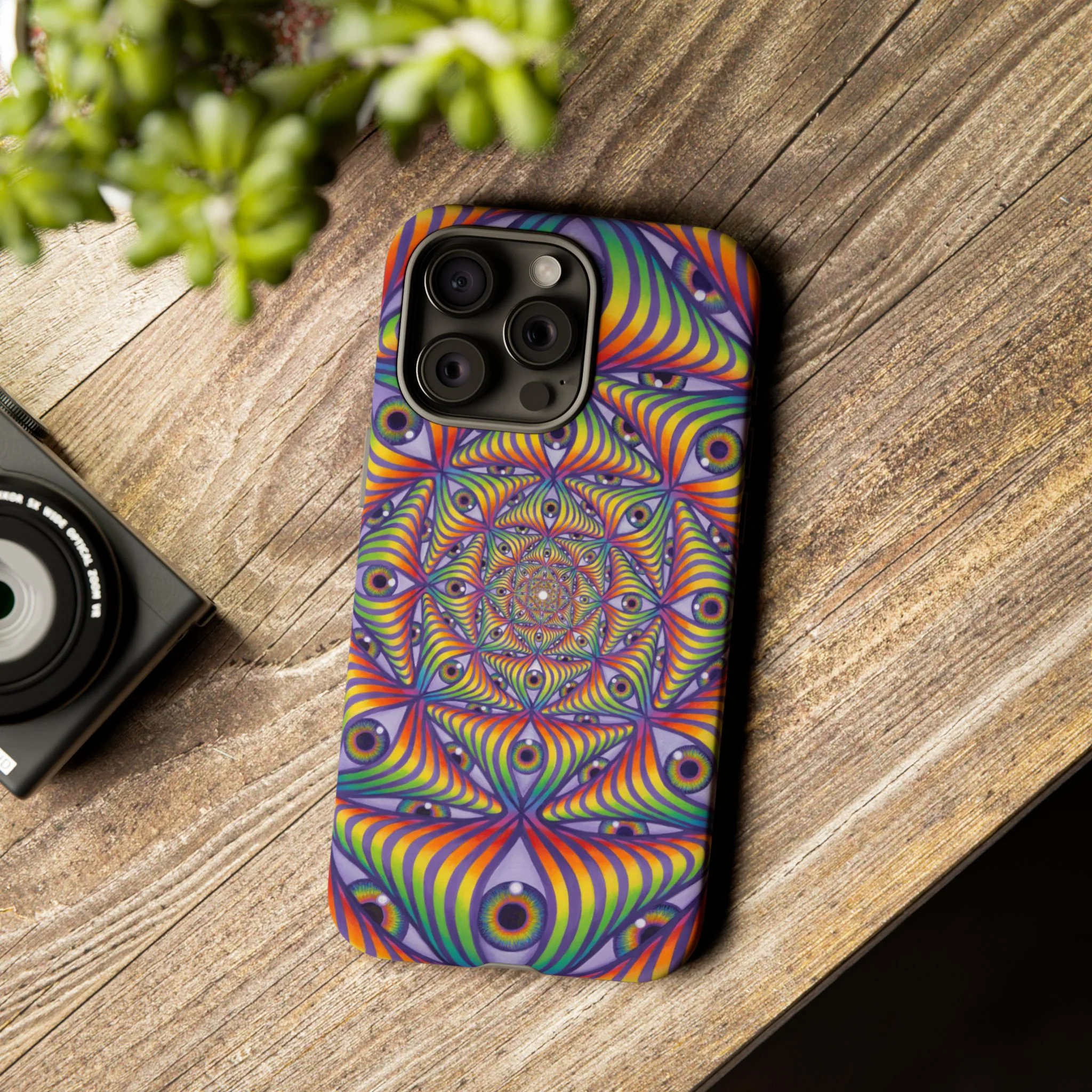 Rainbow Eye Ripple - Phone Case - Image 61