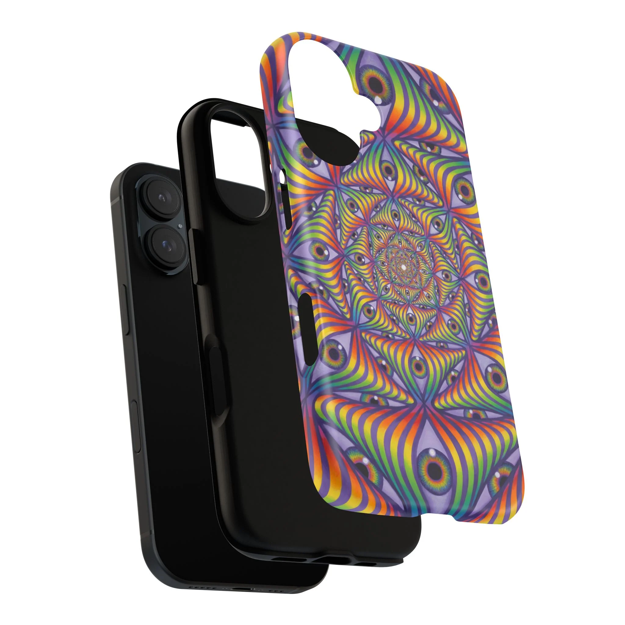 Rainbow Eye Ripple - Phone Case - Image 63