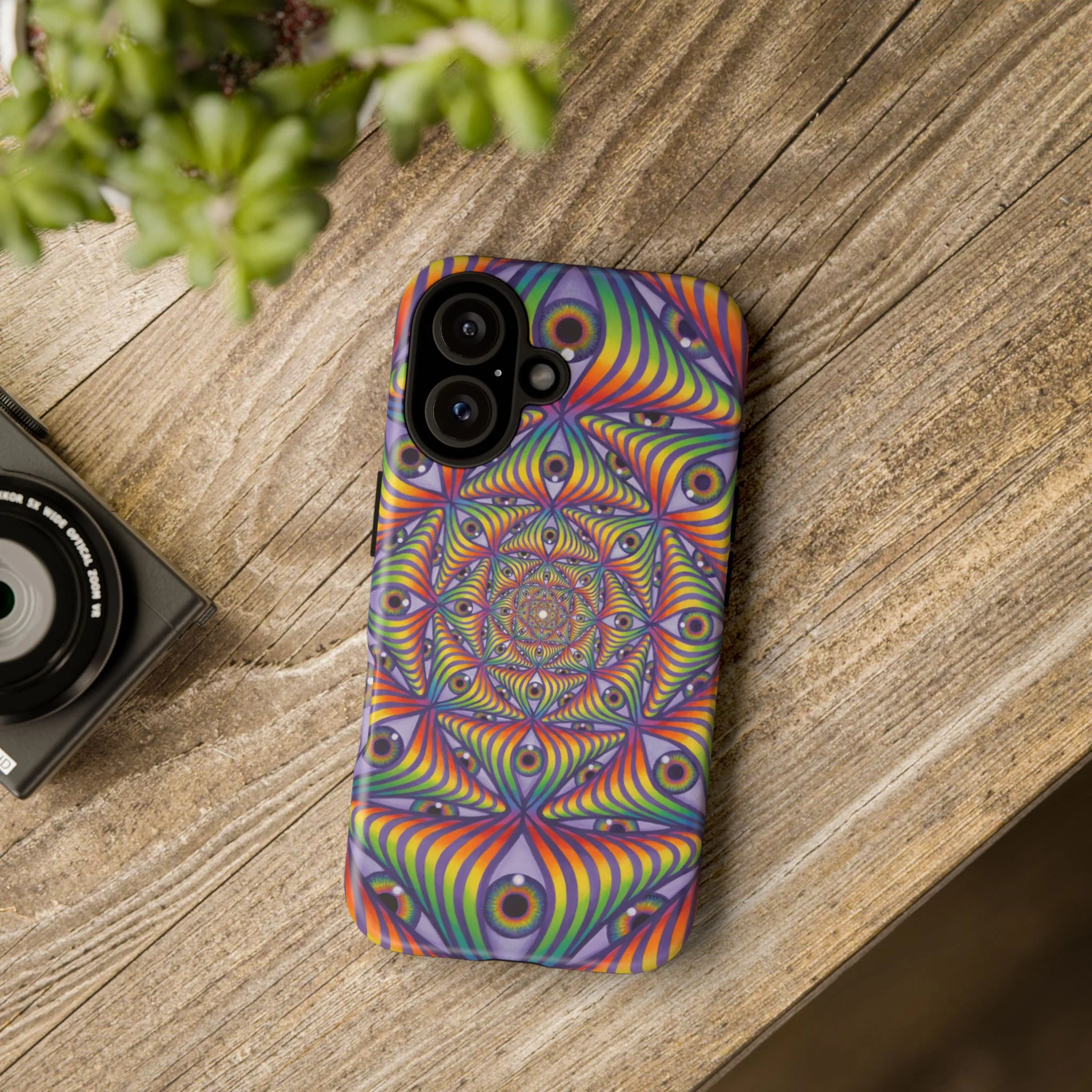 Rainbow Eye Ripple - Phone Case - Image 64