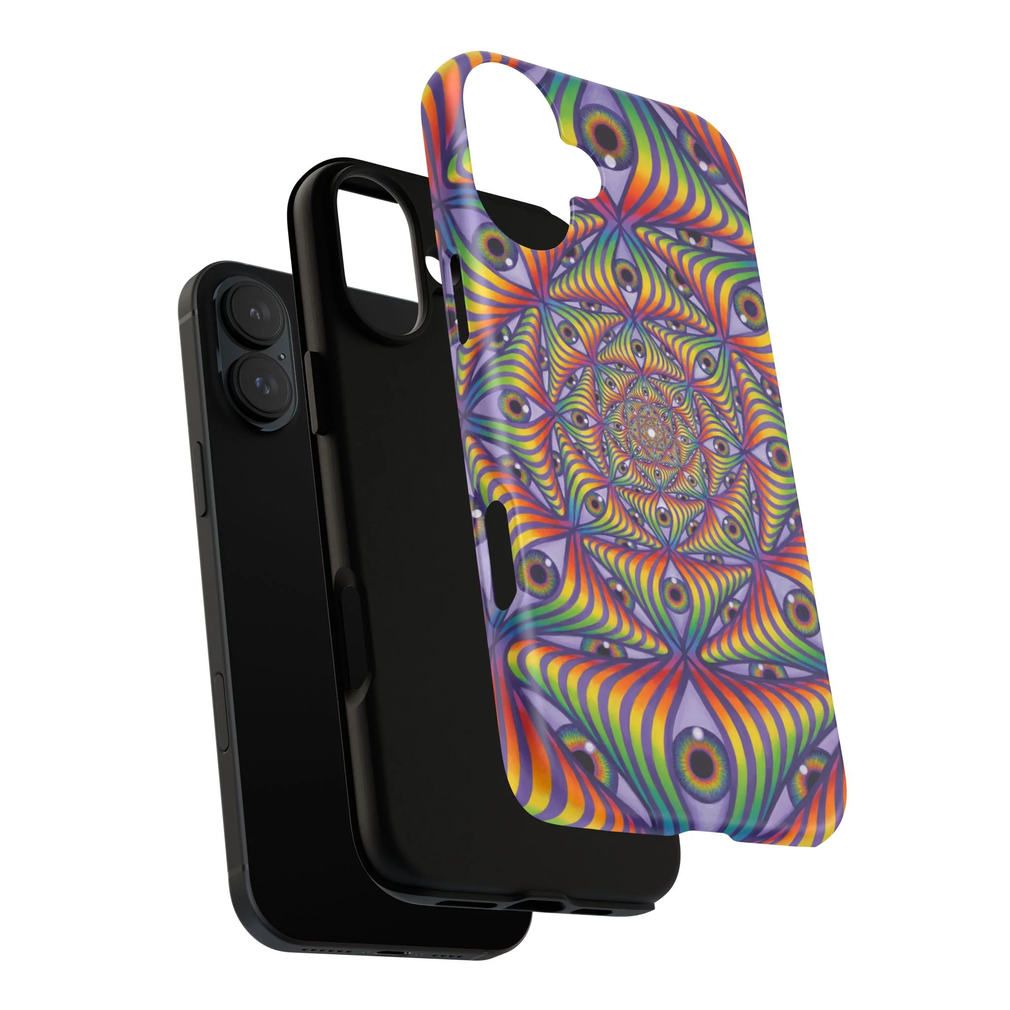 Rainbow Eye Ripple - Phone Case - Image 66