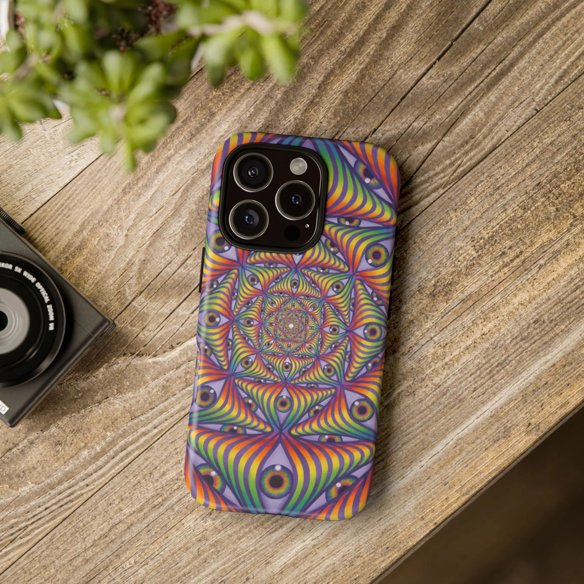 Rainbow Eye Ripple - Phone Case - Image 70