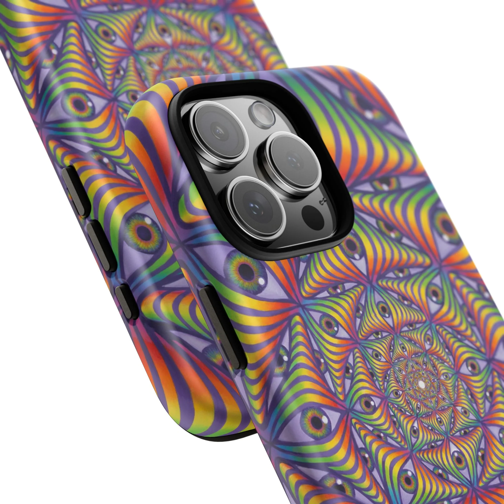 Rainbow Eye Ripple - Phone Case - Image 71