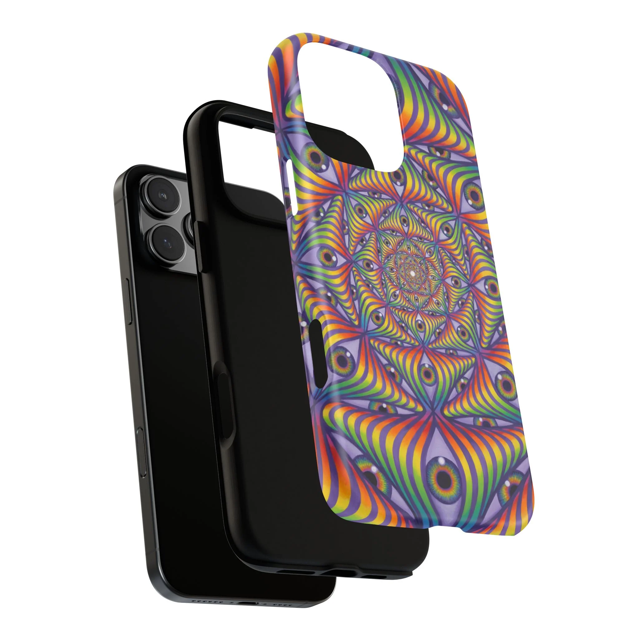 Rainbow Eye Ripple - Phone Case - Image 72