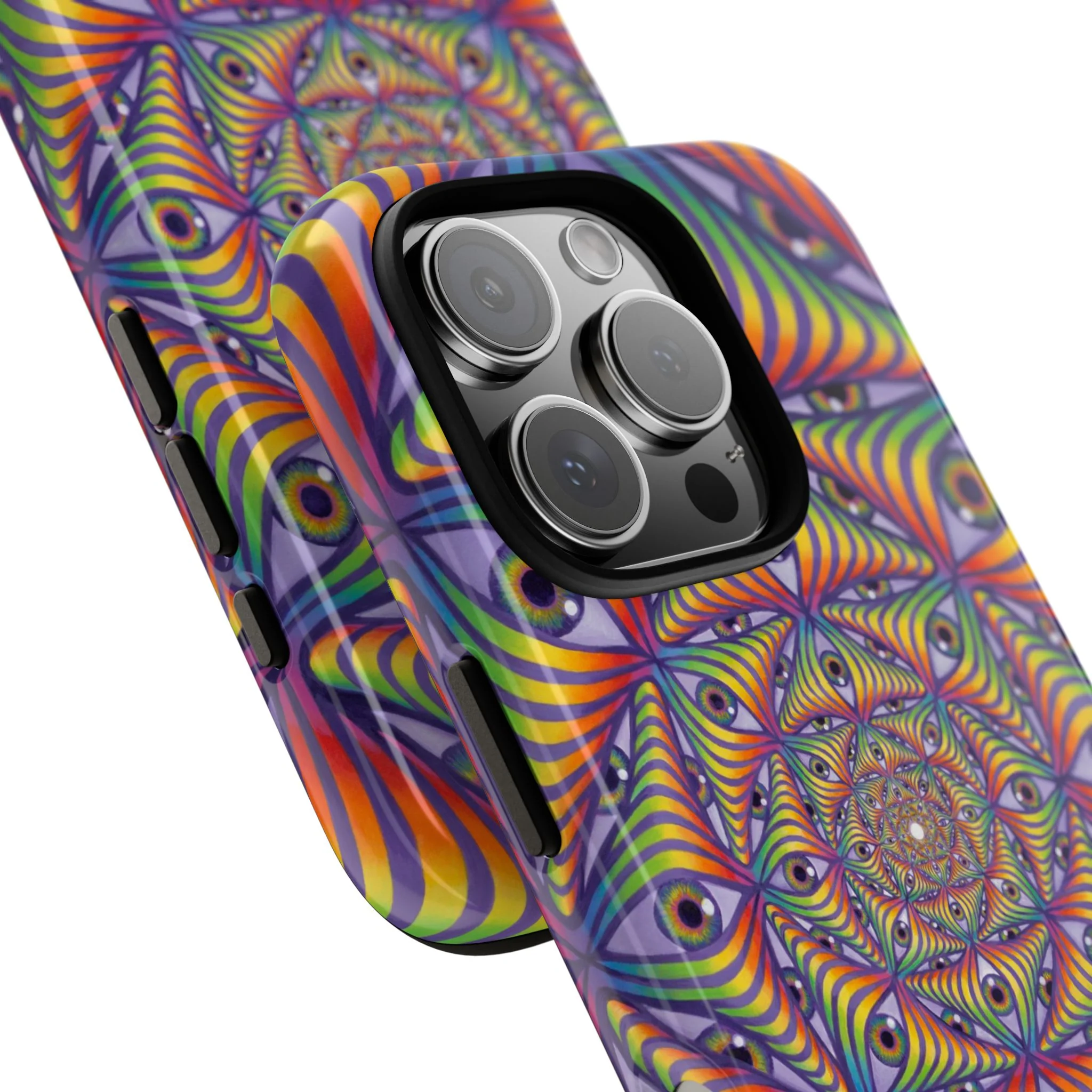 Rainbow Eye Ripple - Phone Case - Image 77
