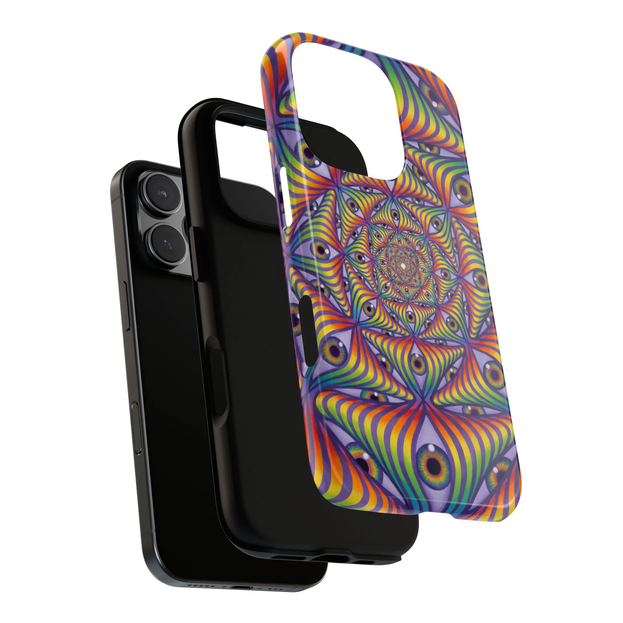 Rainbow Eye Ripple - Phone Case - Image 78