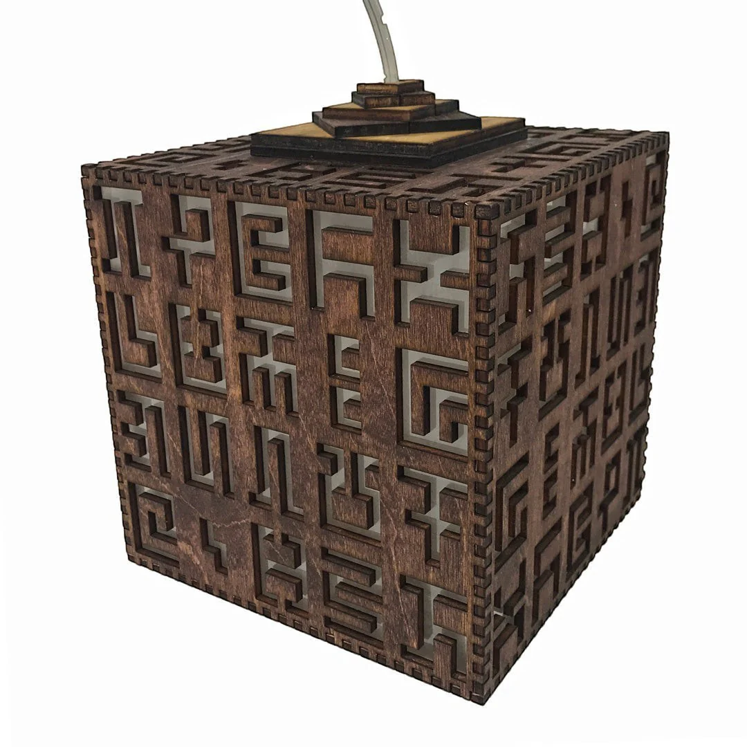 Secret Writing - Hanging Lamp - Image 3