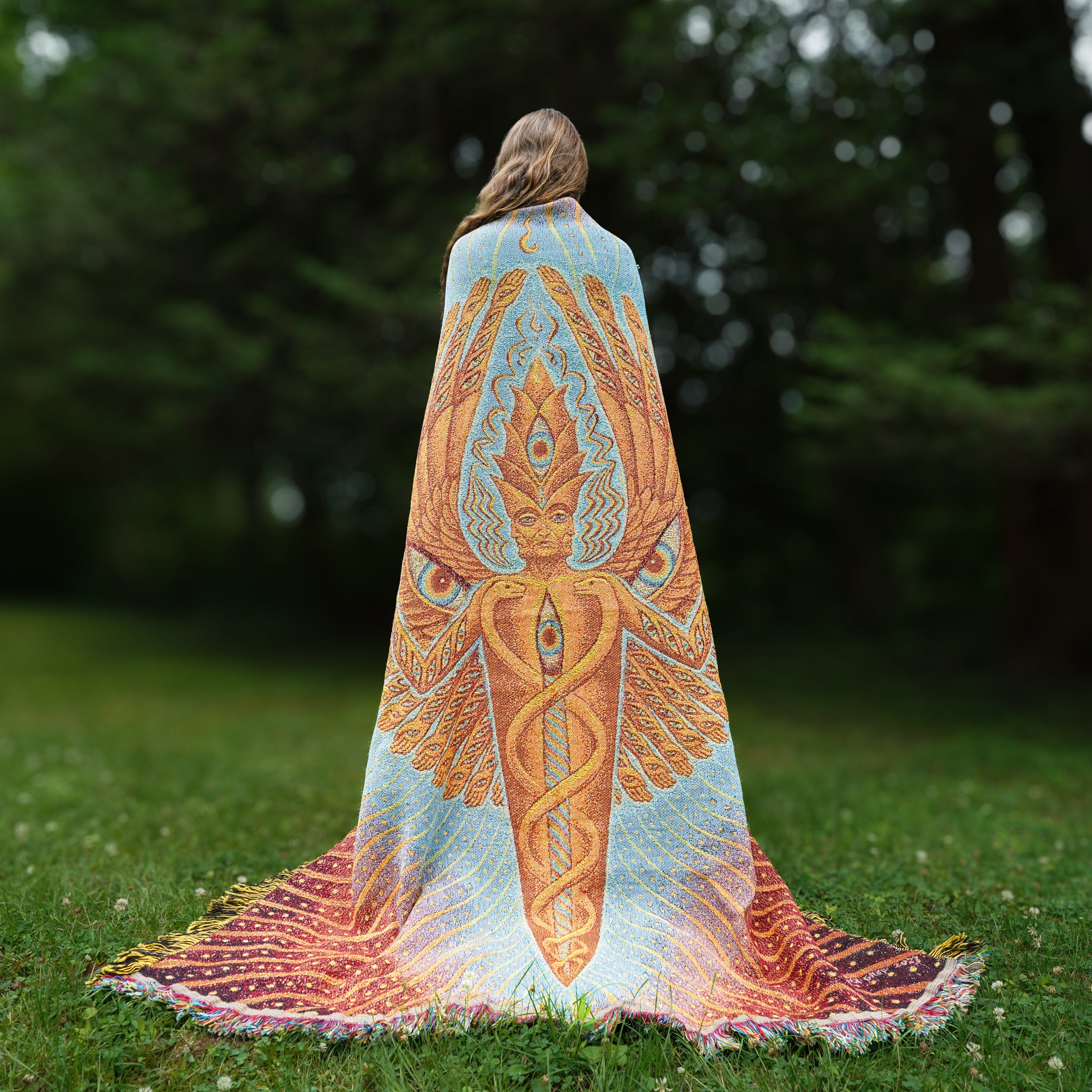 Solstice Angel - Art Blanket - Image 2