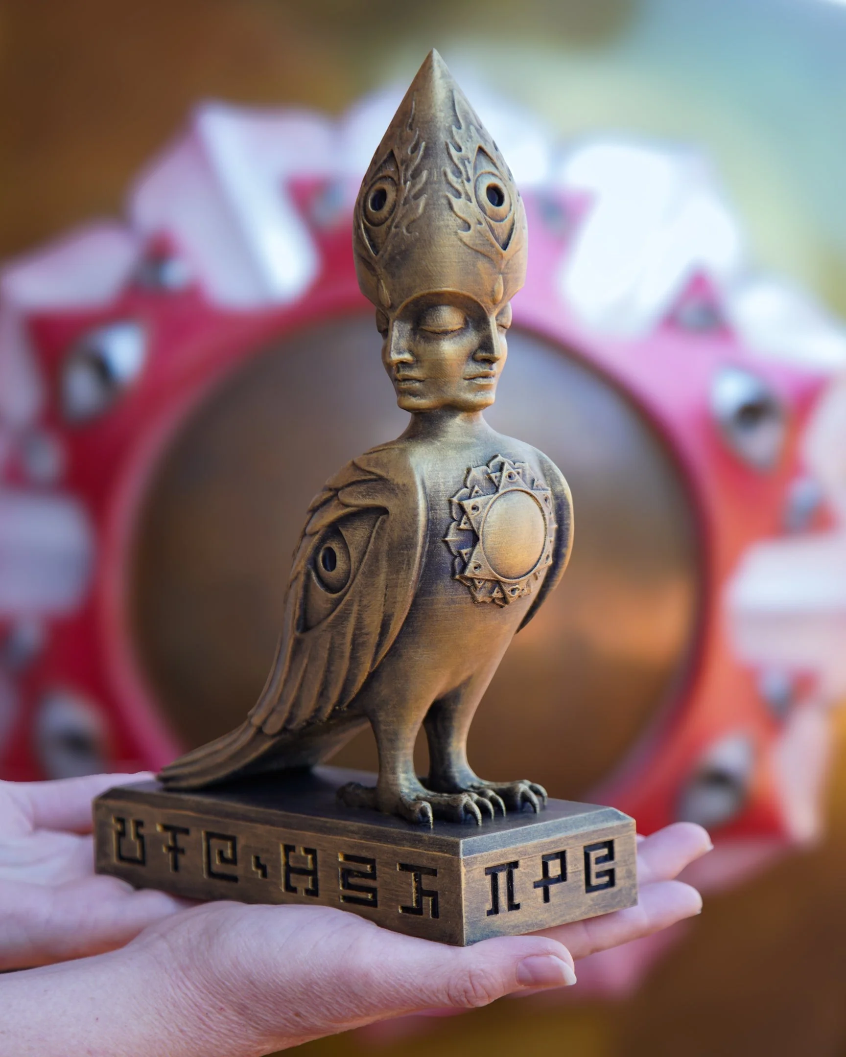 Soulbird - Hand Painted Printed Sculpture - Image 8