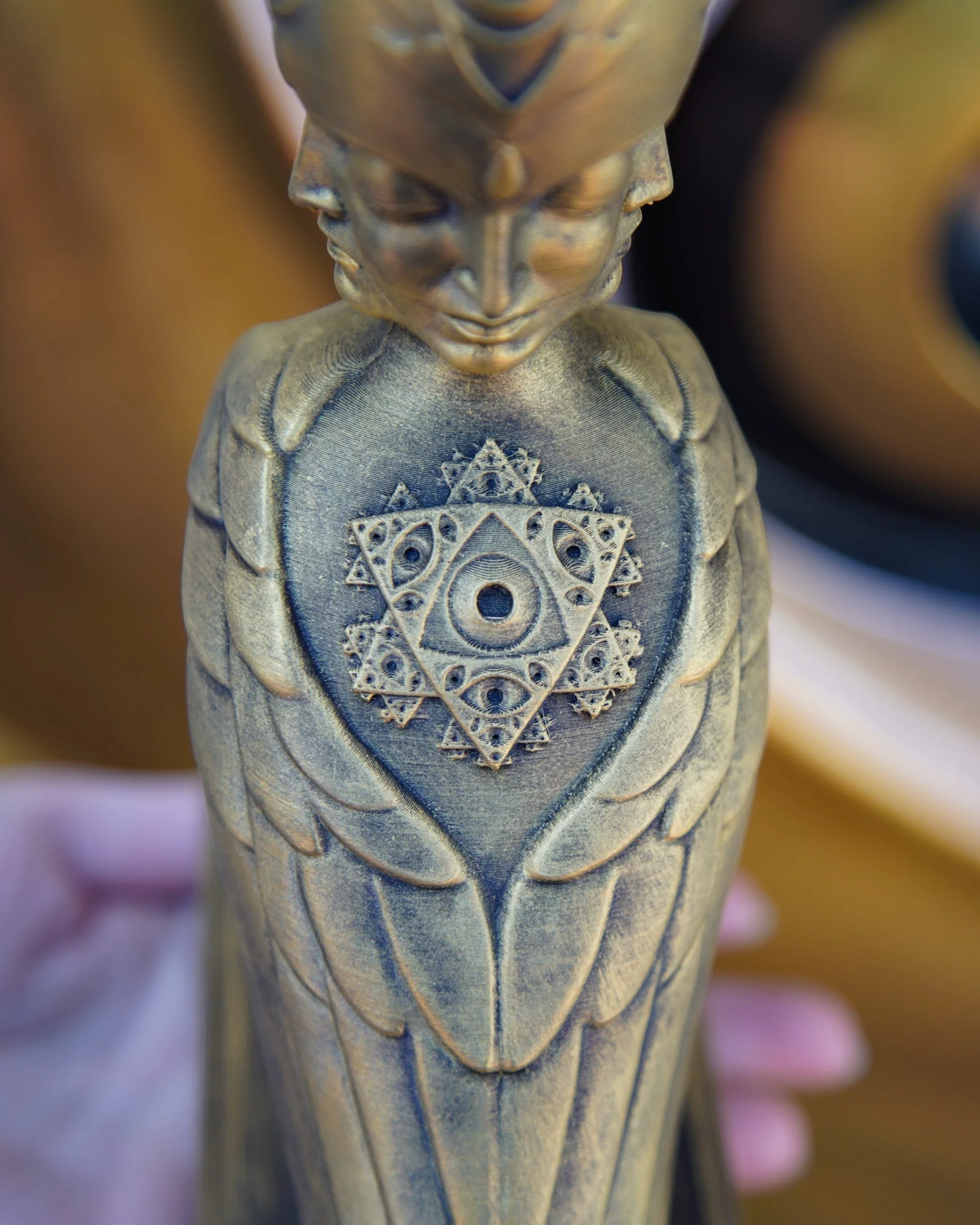 Soulbird - Hand Painted Printed Sculpture - Image 9